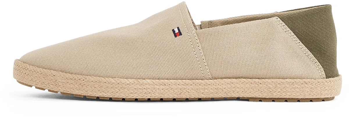 Tommy Hilfiger Espadrille Core Textile Slipper Blau