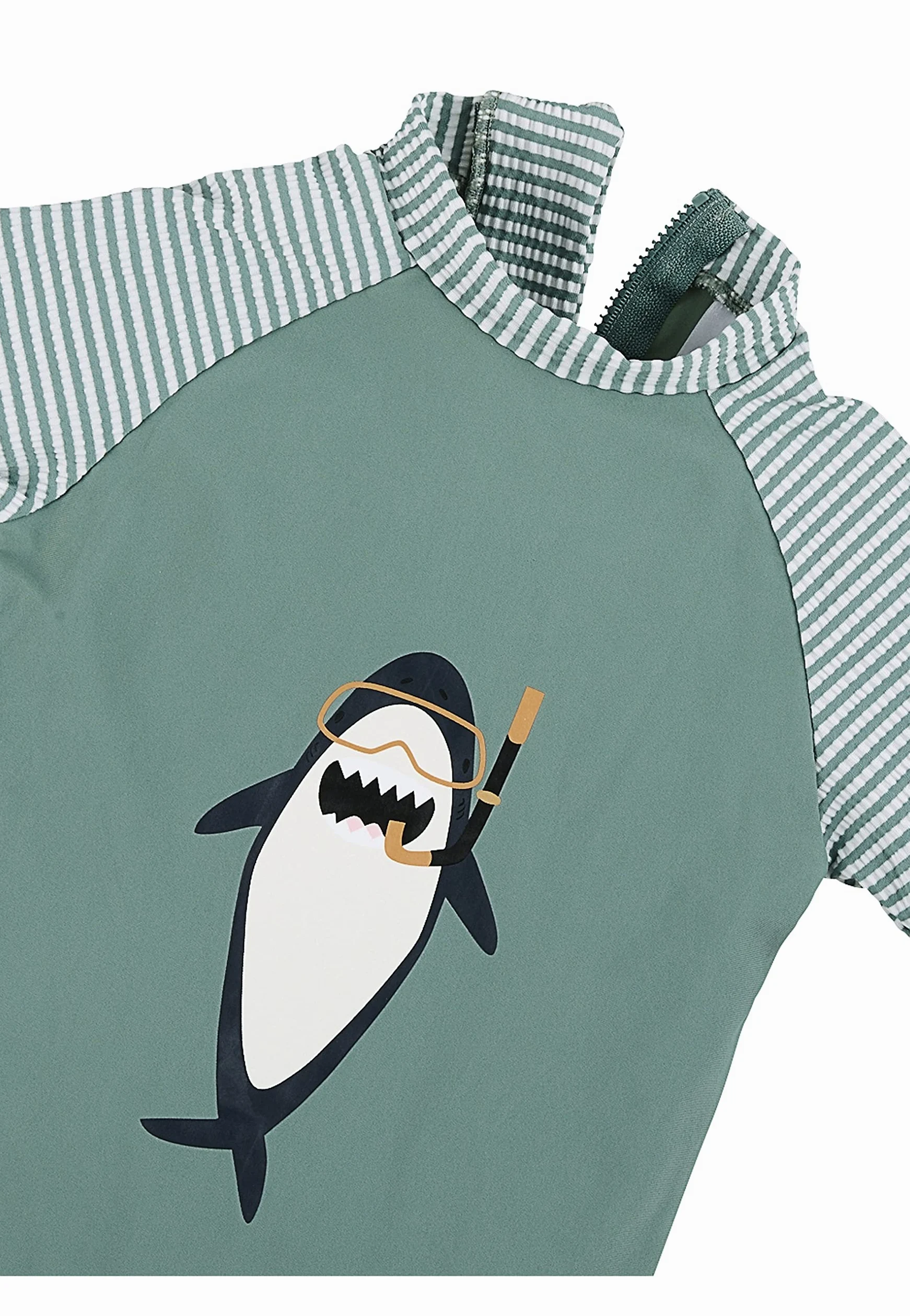 Sterntaler Schwimmanzug Hai - Jungen Badebekleidung - Badeanzug Kurzarm - UV-Schutz 50+ Schwimmanzug mit Windeleinsatz bis Größe 86/92 - Baby und Kinder Bademode