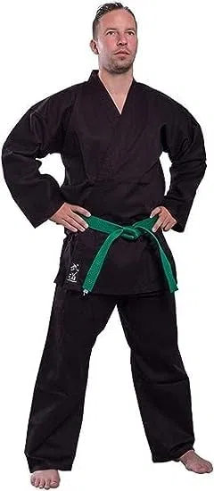 Karateanzug Bushido schwarz