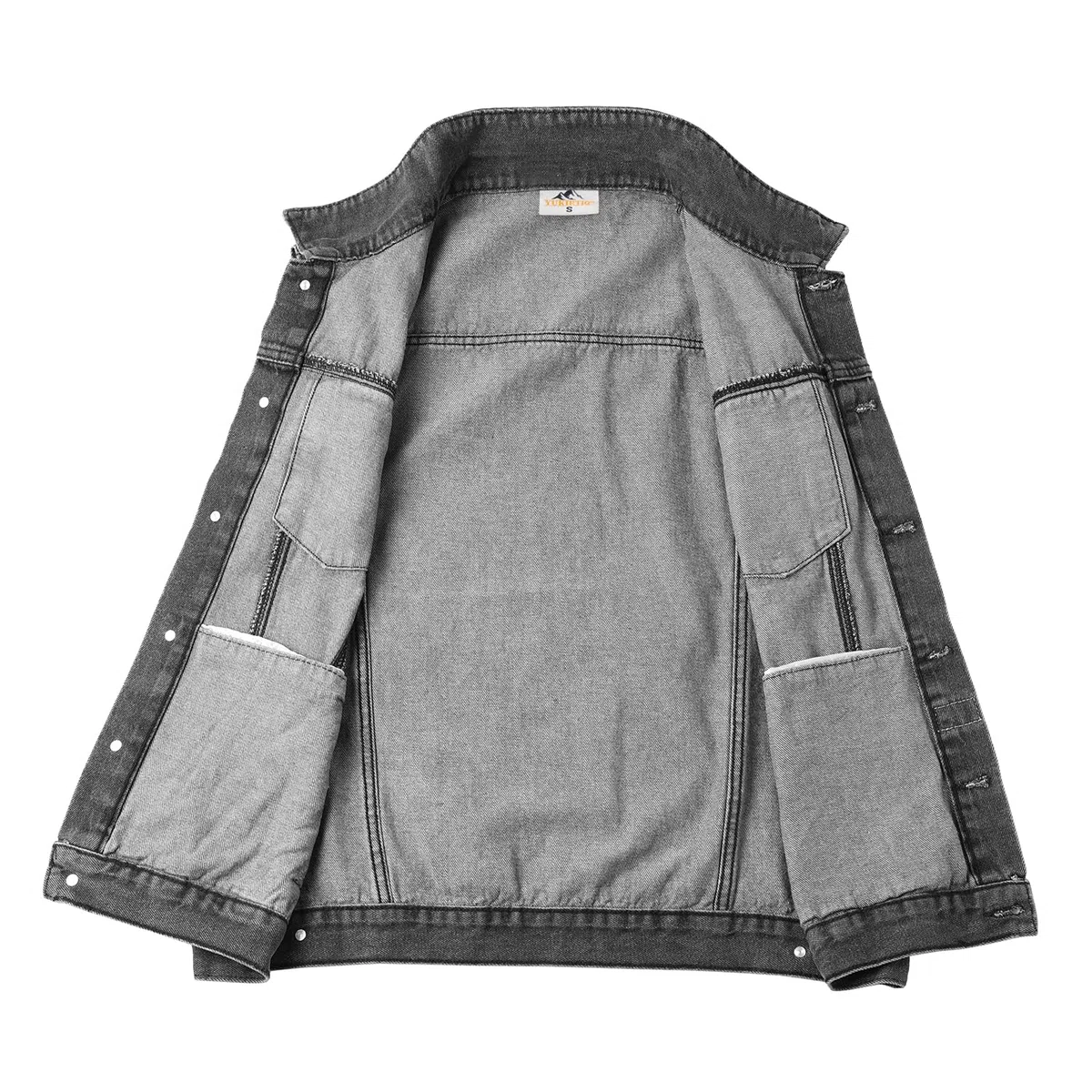 Herren Jeansweste Vintage Ärmellose Jeansjacke Cowboy Denim Weste Biker Kutte Jeans für Männer