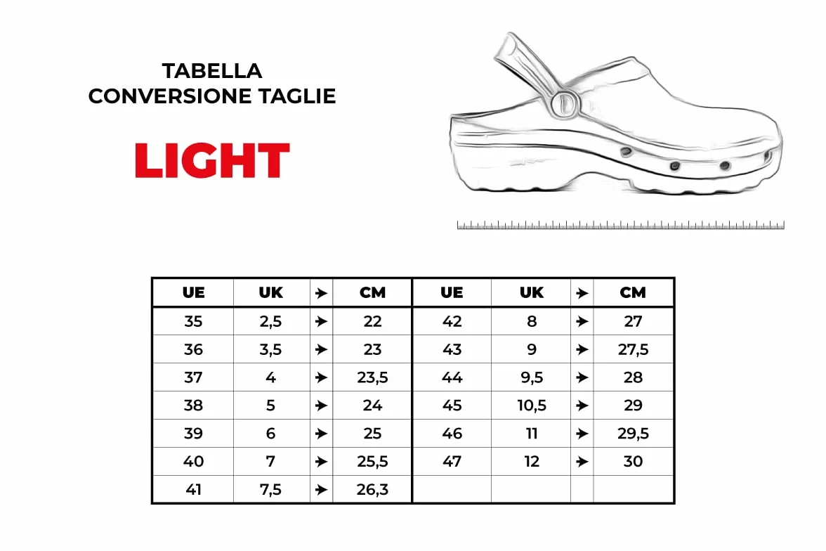 REPOSA Unisex Light ShockClog