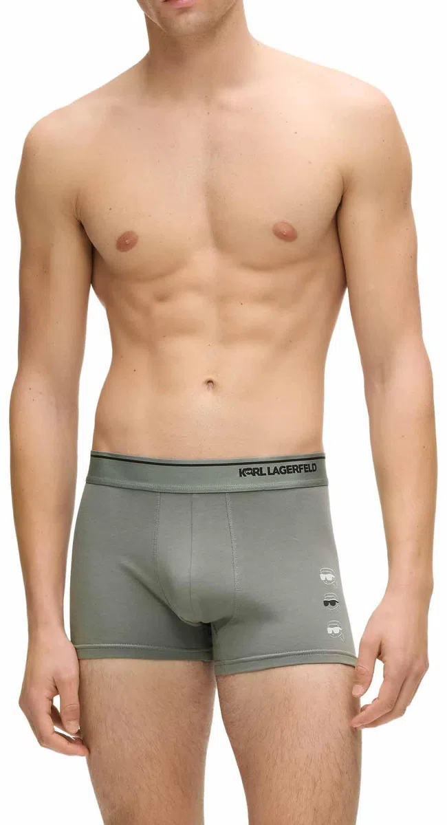 Karl Lagerfeld Herren Ikon Fusion Trunk (3 Pack)