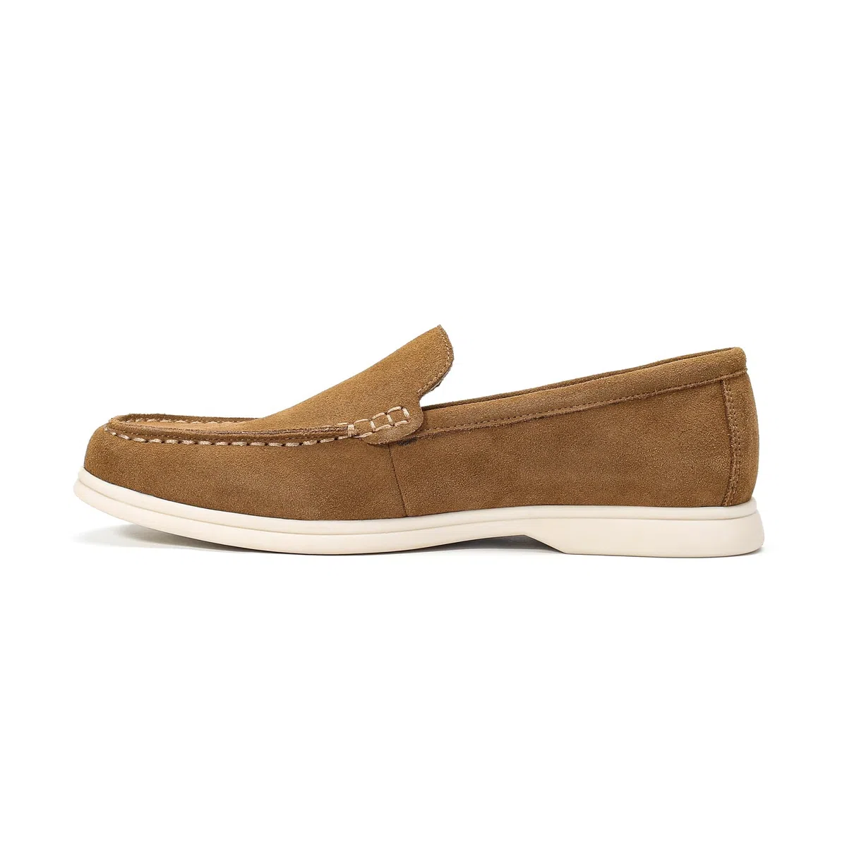 Allthemen Herren Loafer Wildleder Mokassin Bequem Flache Slipper Slip On Schuhe Casual Business