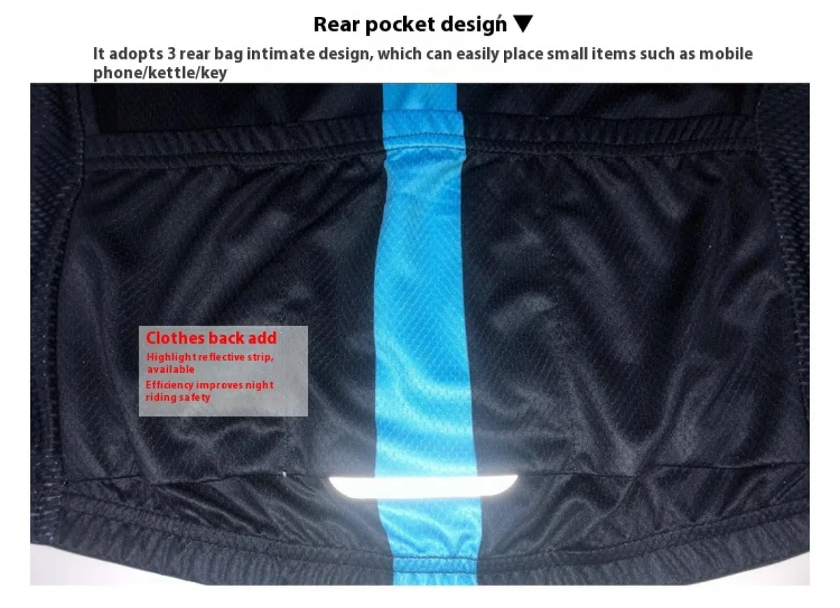 Damen Radbekleidung Set Langarm Rennrad Shirt Radtrikot Fahrradhose mit Gelpolster