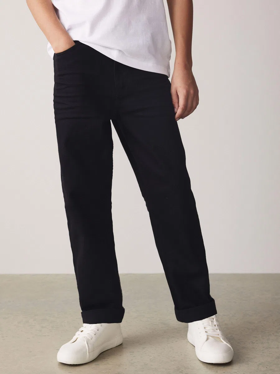NEXT Jungen Loose Fit Jeans mit fünf Taschen 98-182