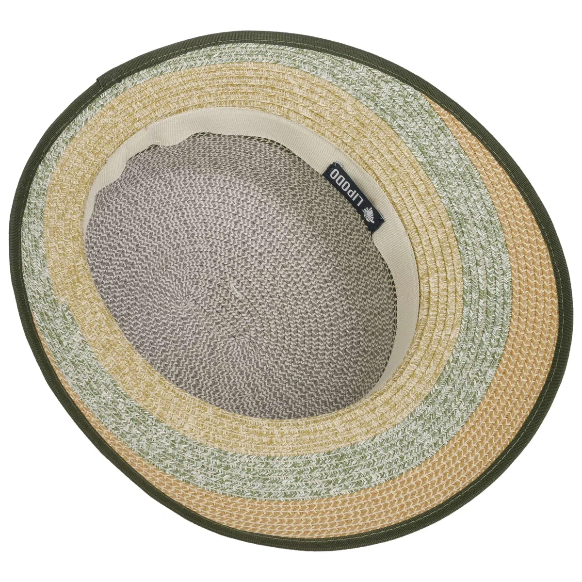 Lipodo Barlinda Schute Strohhut Made in Italy Damen Frühling Sommer