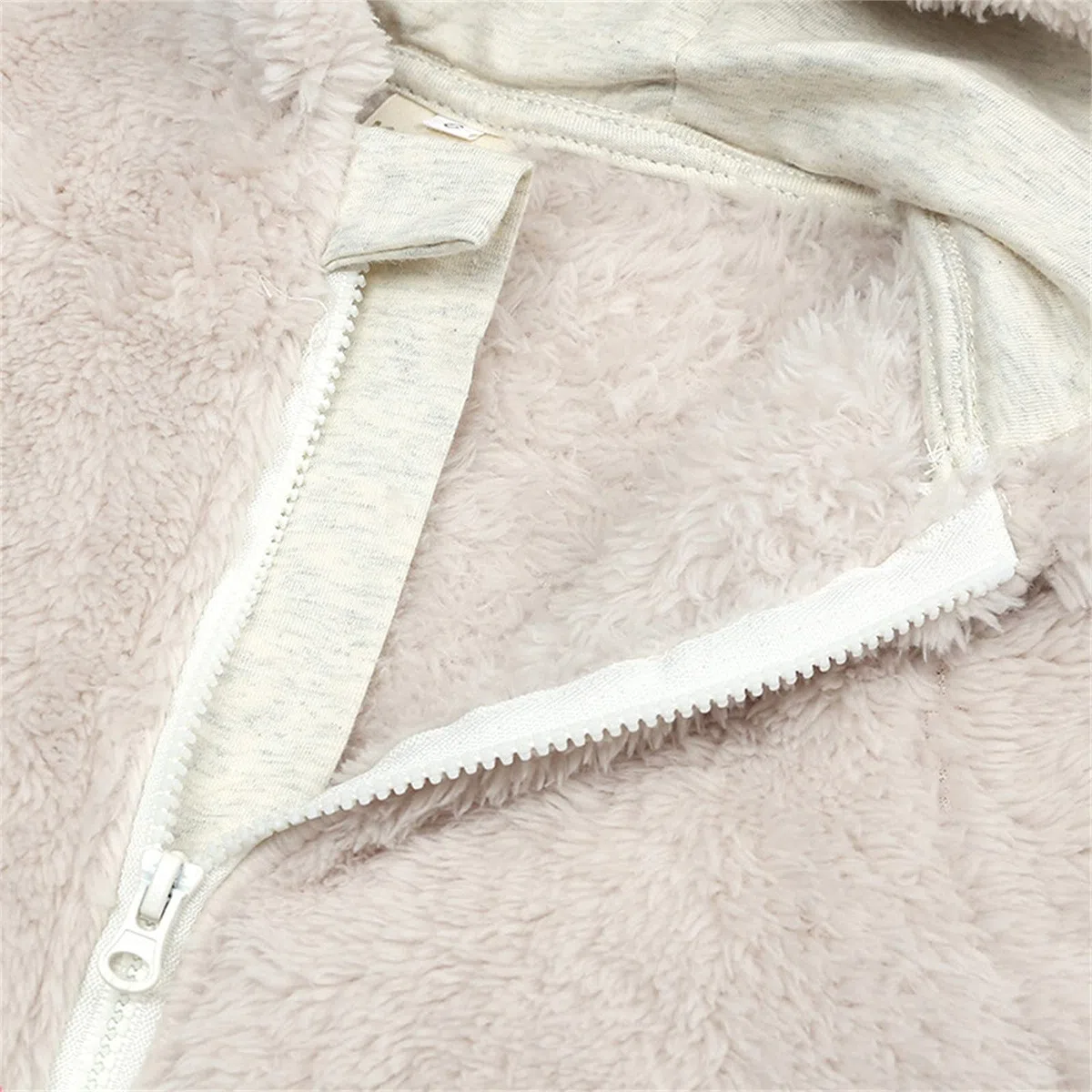 Baby Schneeanzüge Winter Overall mit Kapuze Winter Strampler Fleece Overall mit Fuß für Babys Neugeborene Kleinkind Mädchen Jungen Warm Jumpsuit für 0-12 Monate