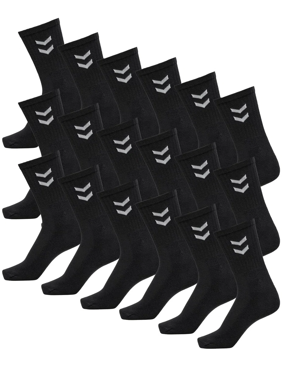 hummel Unisex Sportsocken Basic - 18er Pack