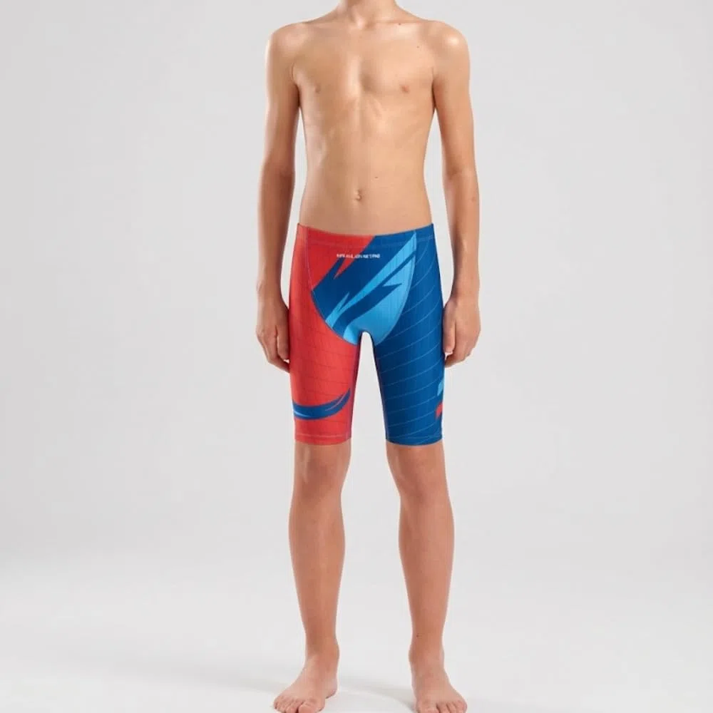 MY KILOMETRE Badehose Jungen Endurance Jammer Badeanzug Kinder Schwimmhose für Teen