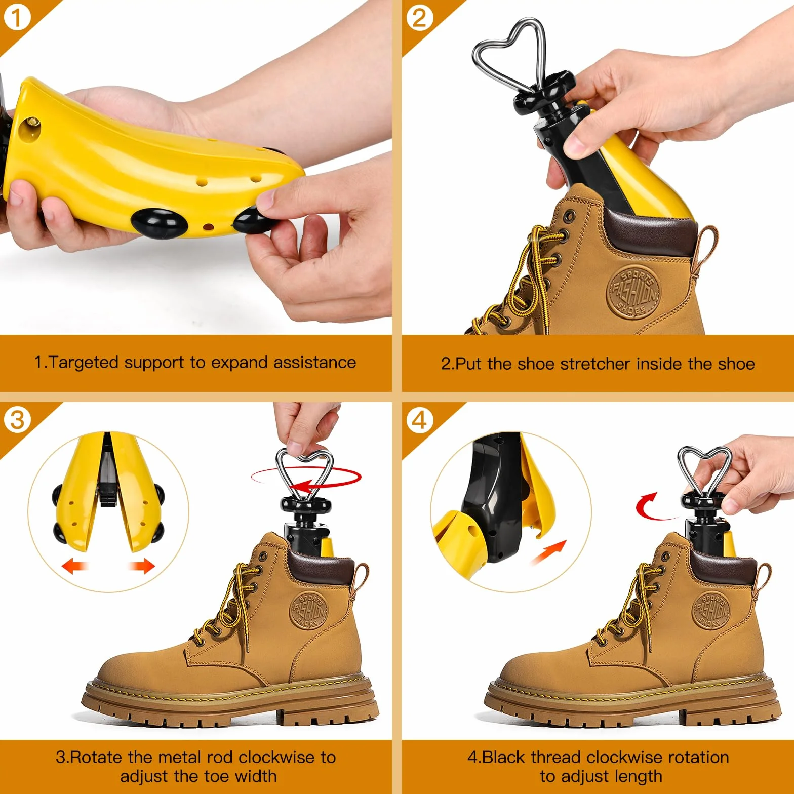 2 Stück Schuhspanner Herren Damen