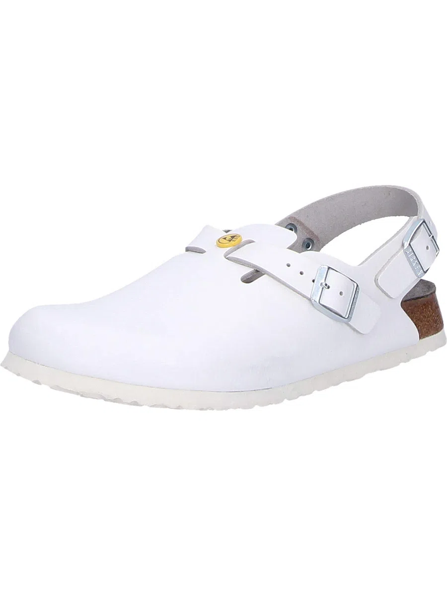 Birkenstock Tokio ESD Clog Damen, weiß Weite: schmal