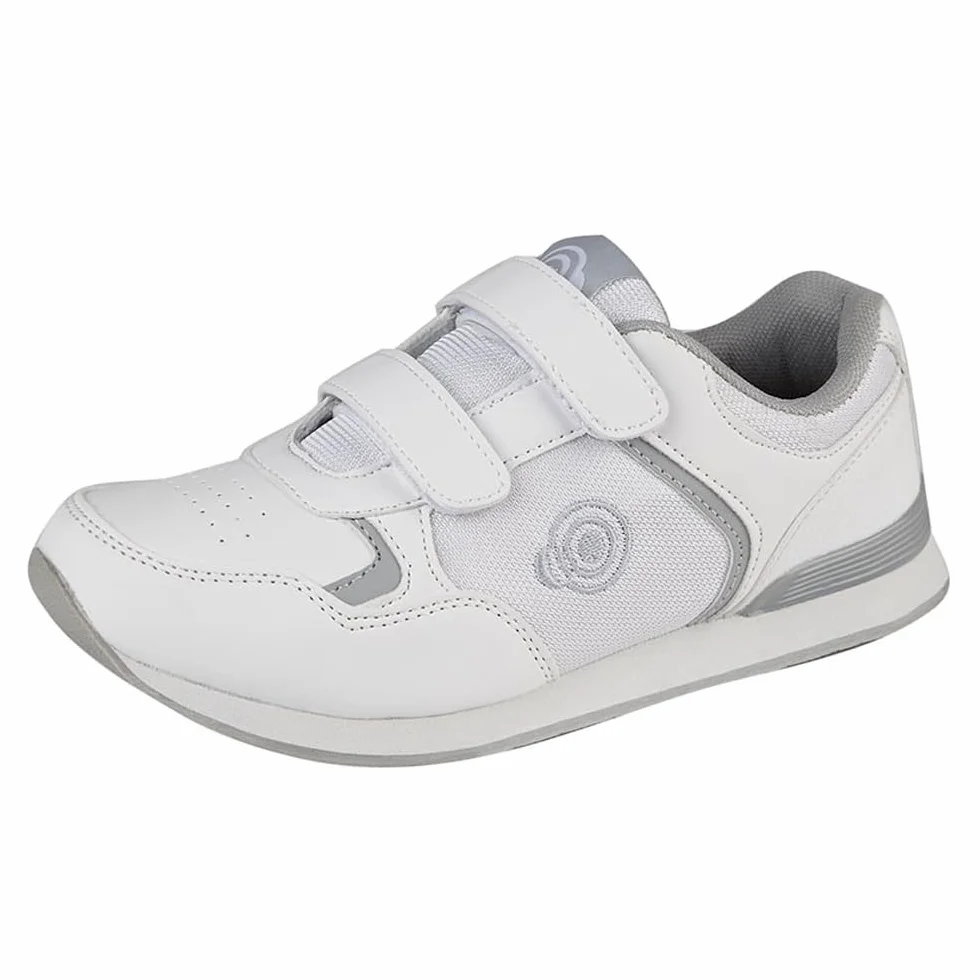 Dek Damen lady skipper klett bowling-schuhe / turnschuhe