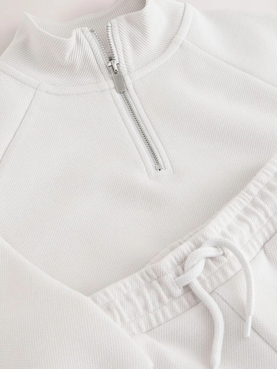 NEXT Jungen Set mit Shorts und Trichterkragen