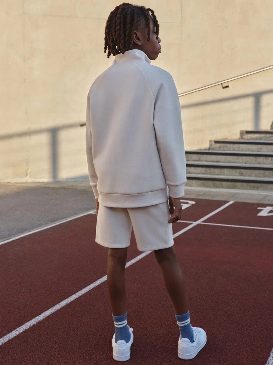 NEXT Jungen Set mit Shorts und Trichterkragen