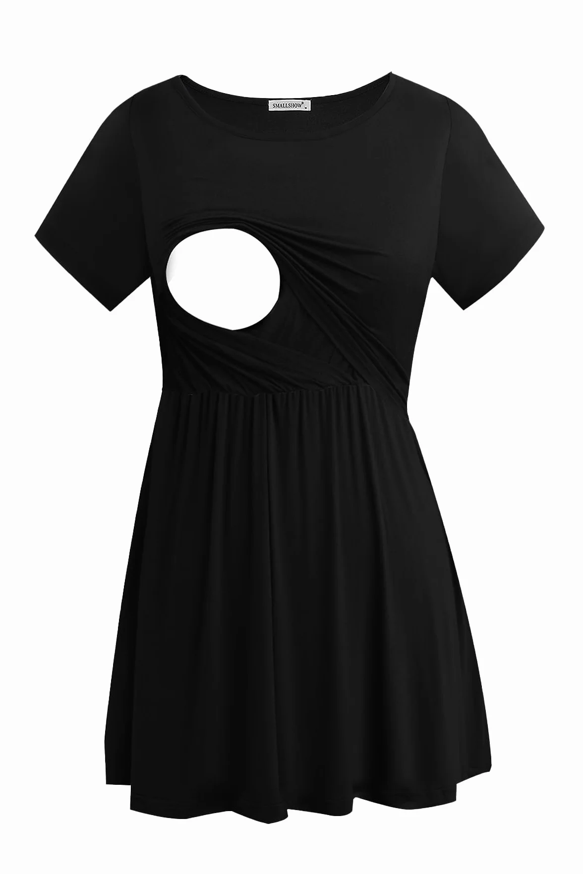 Smallshow Damen Stillshirts Umstandsmode Tops Schwangerschafts Stilltop 3er Pack