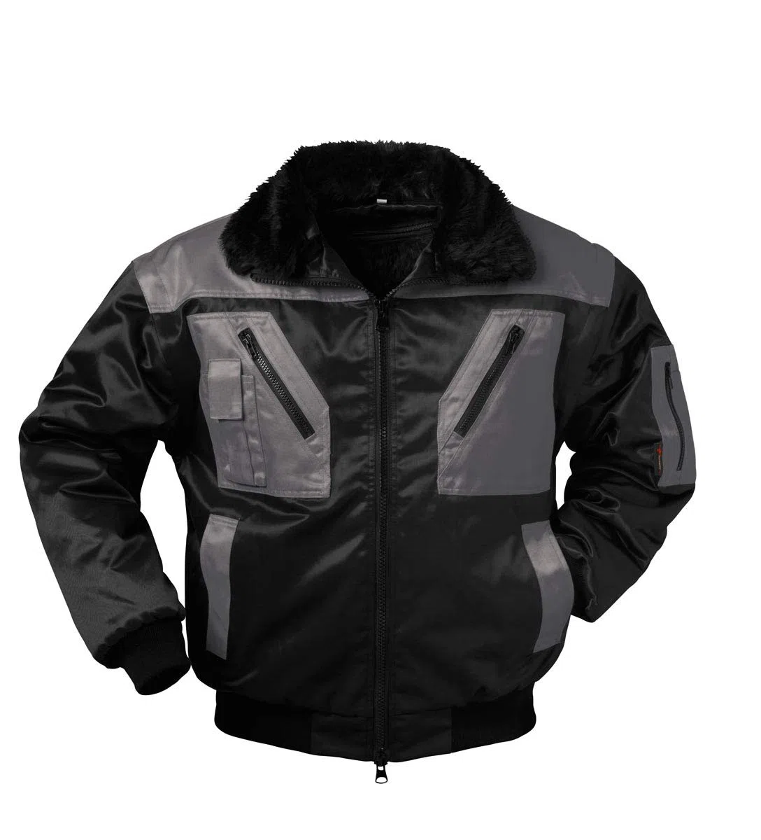 Pilotenjacke Pilot Jacke Arbeitsjacke 4-in-1 Funktion 2-farbig