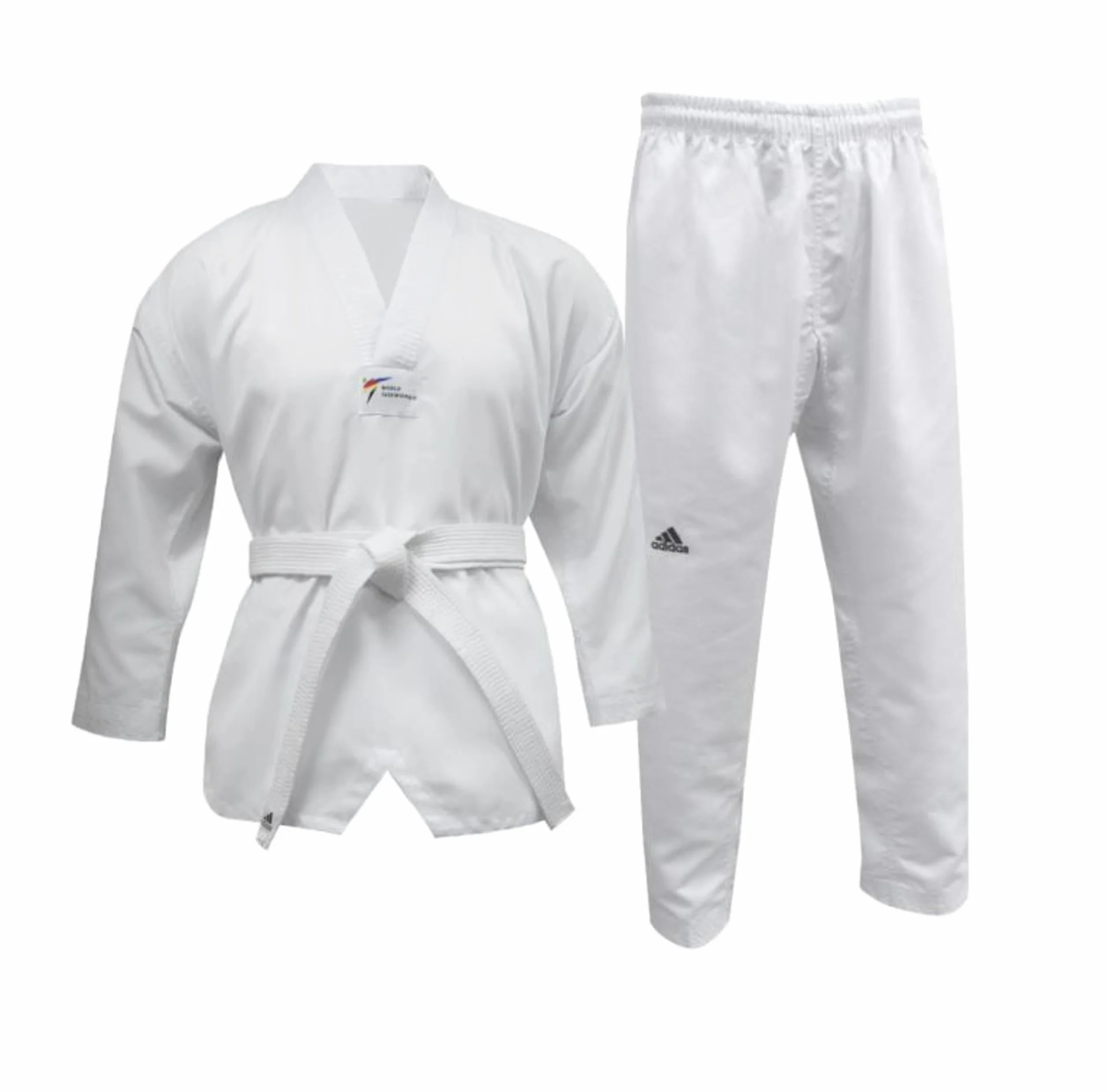 Adidas WT Taekwondo Student Dobok ohne Streifen Kunst WTF Kinder Uniform