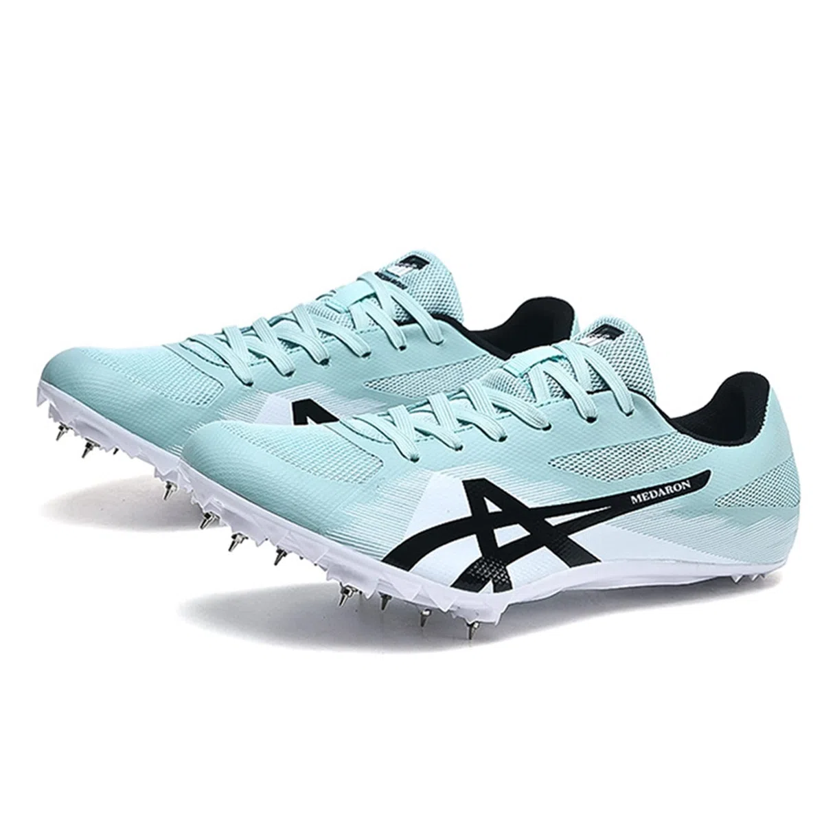 SDEQA Unisex Track and Field Spikes Schuhe Rennsprinte Sprint Runzeln Sneakers Atmungsaktiv Für Herren Frauen Jugendliche Leichtathletik