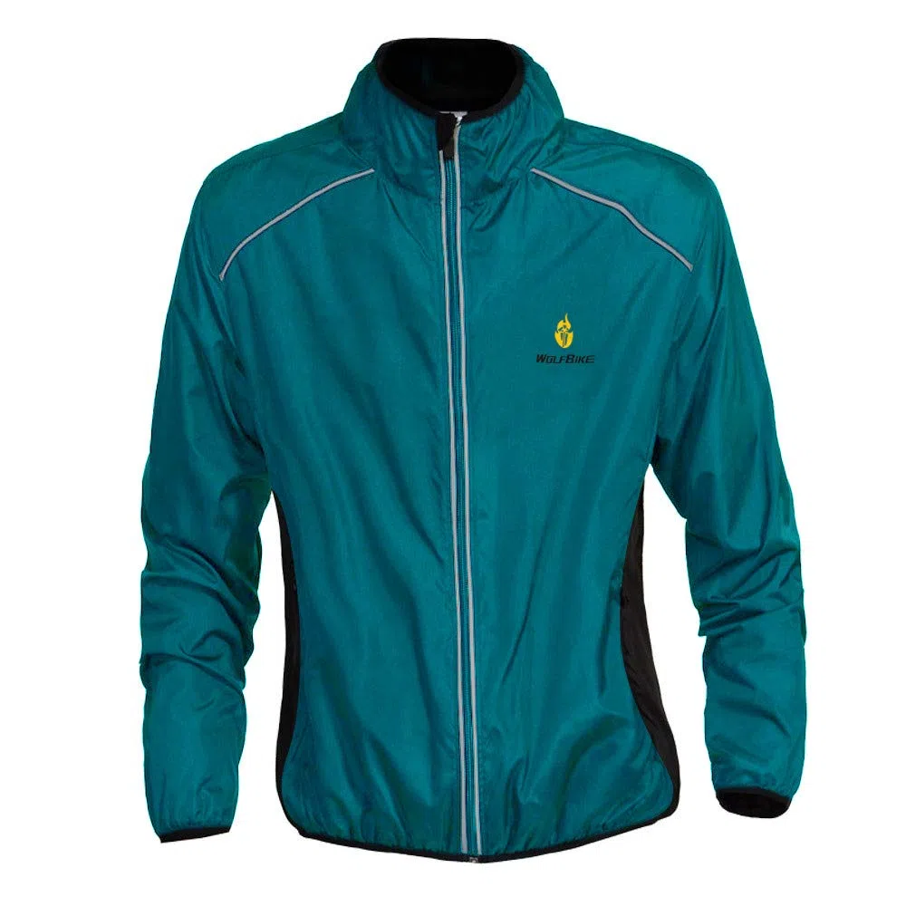 WOSAWE Herren Fahrradjacke Winddichte wasserdichte MTB Mountainbike Jacket Für Radfahren, Joggen & Wandern