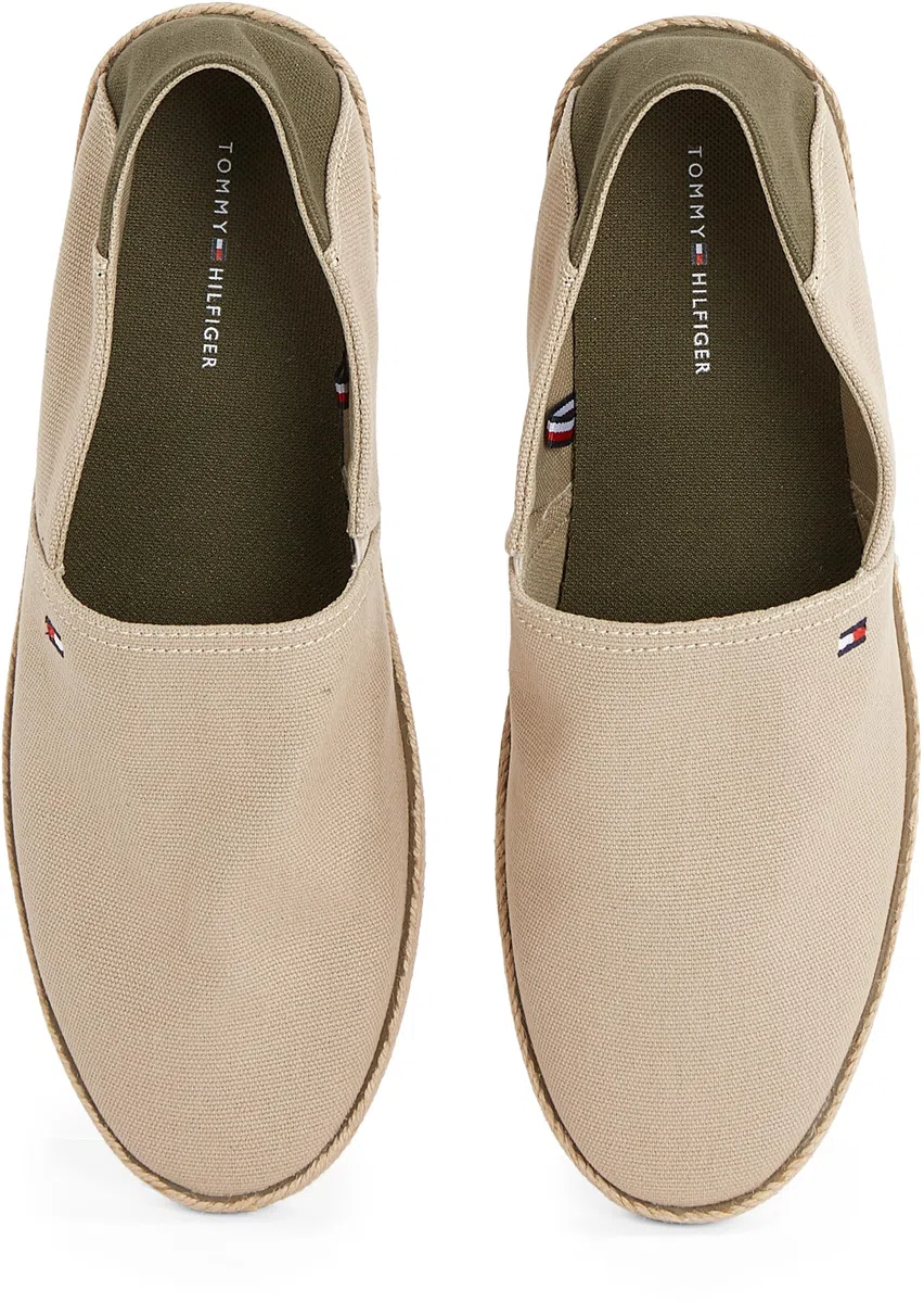 Tommy Hilfiger Espadrille Core Textile Slipper Blau
