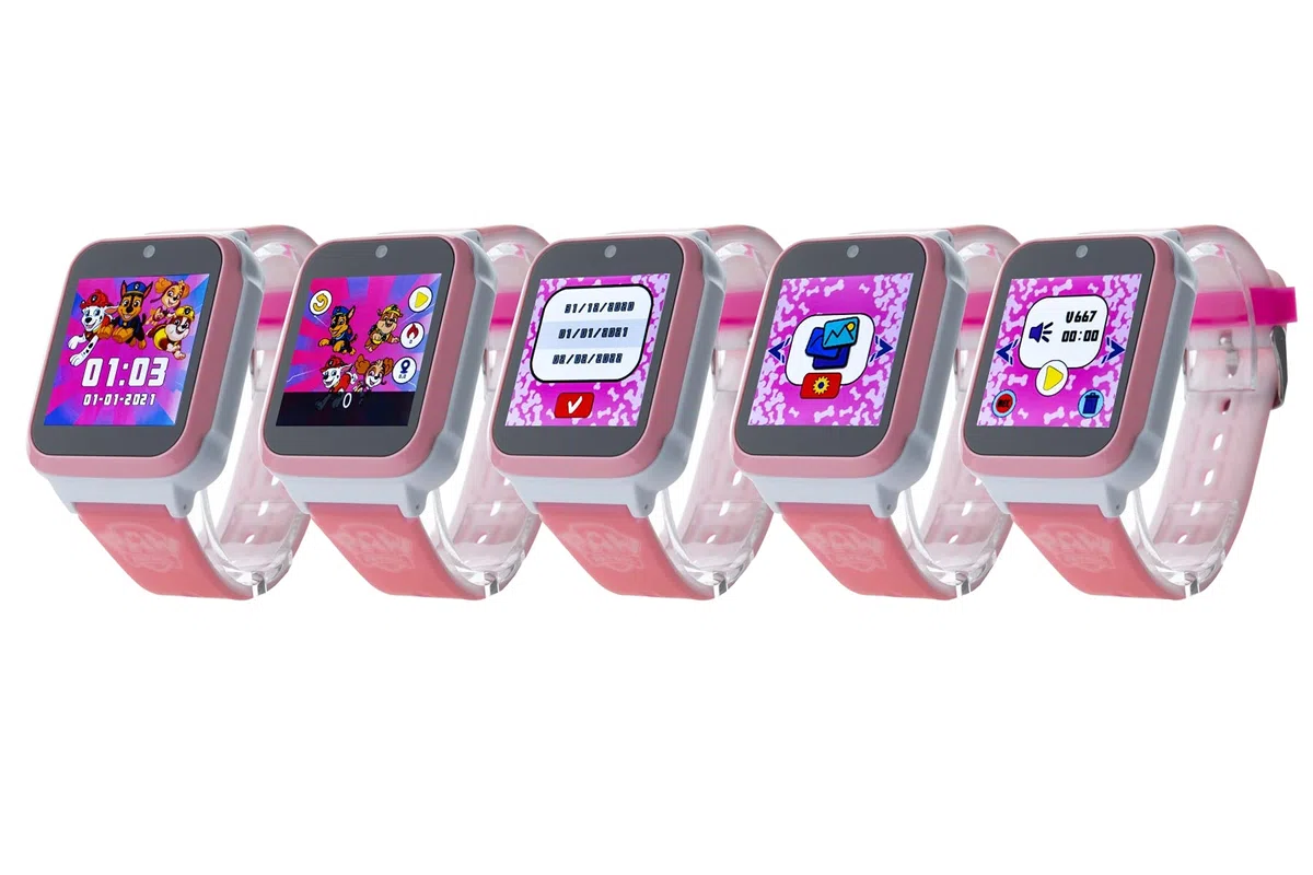 PAW Patrol Kids-Watch Kinder Armbanduhr mit lustigen PAW Patrol Patrol Filtern die mit der integrierten Kamera gemacht Werden