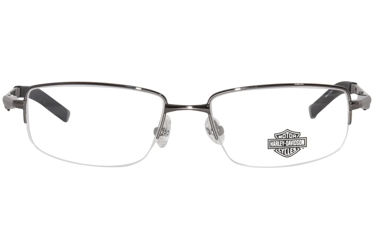 HARLEY DAVIDSON Brillengestell HD 365 Metallgrau glänzend 53MM