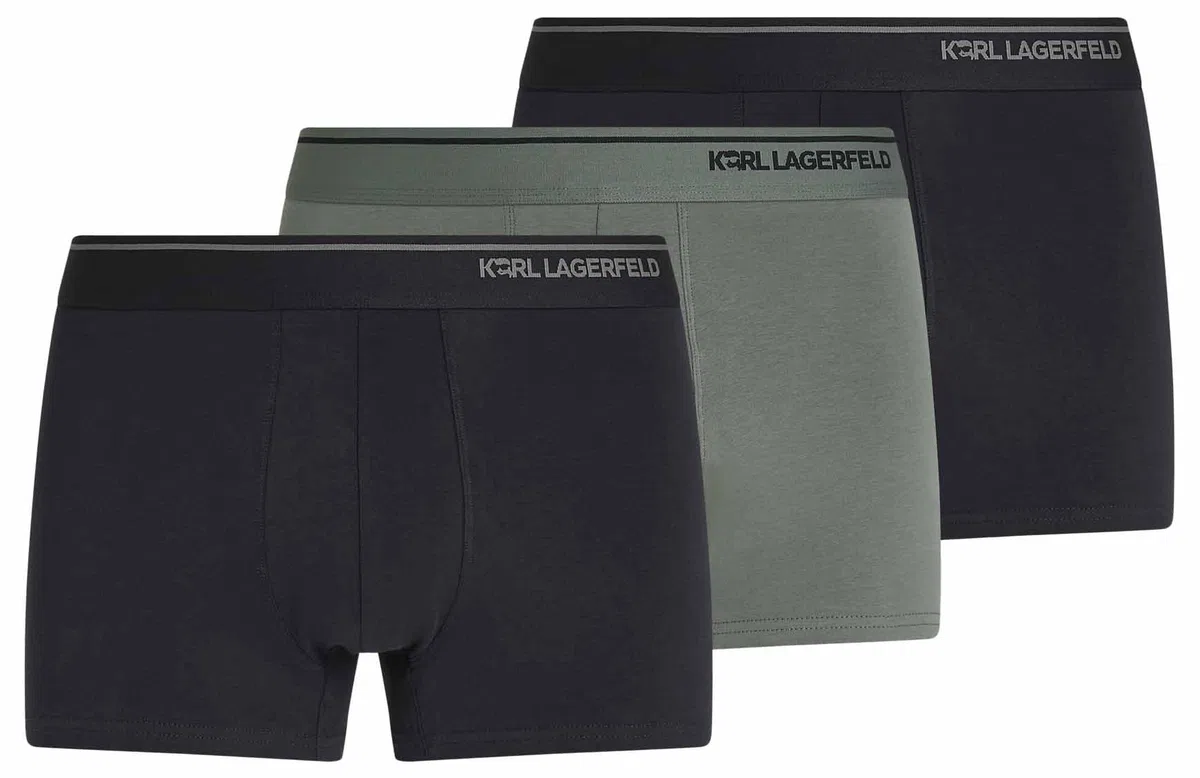 Karl Lagerfeld Herren Ikon Fusion Trunk (3 Pack)