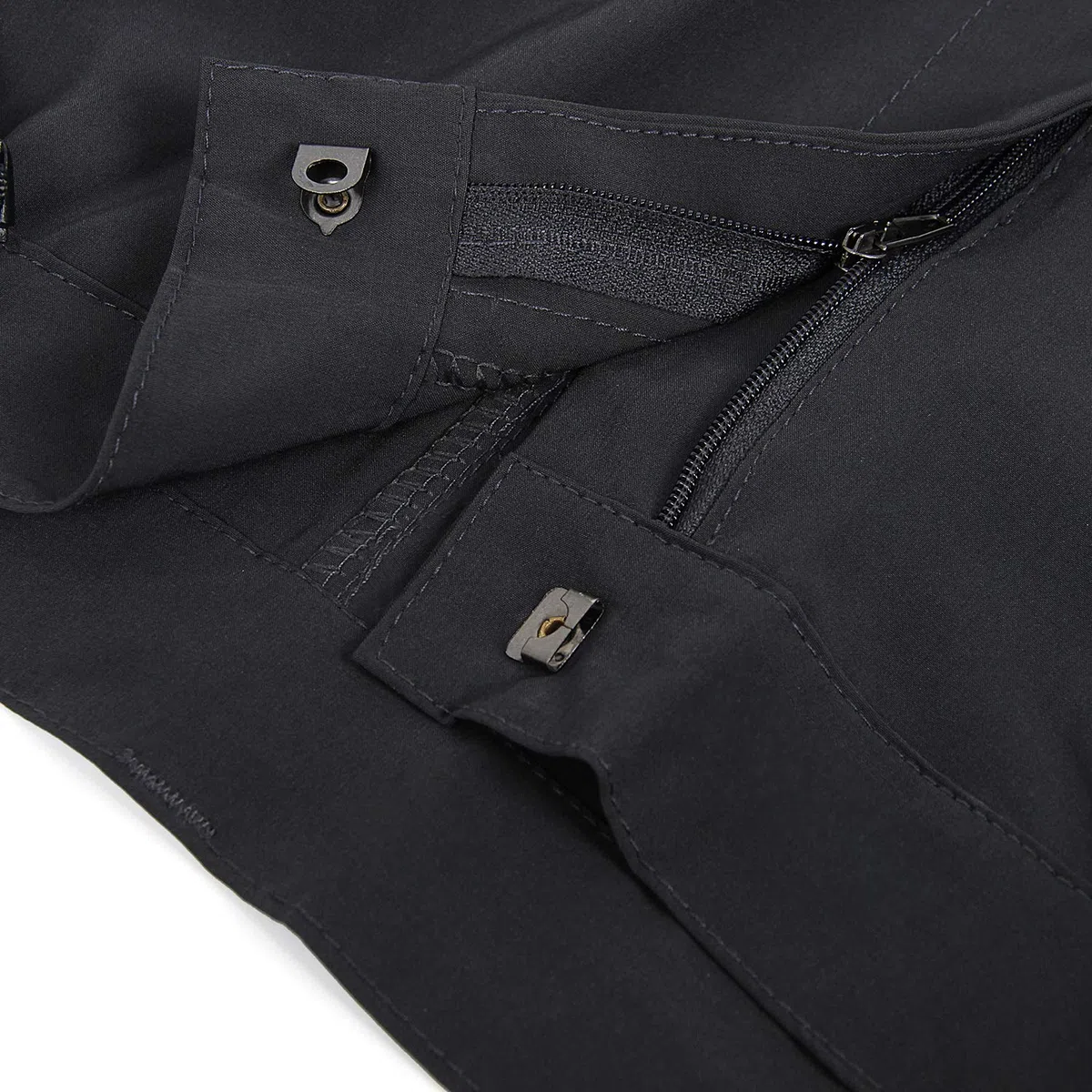 Outdoor Hose Herren Zwei Teile zerlegbar Sonnenschutz Schnell Trocknend Wanderhose Funktionshose mit Gürtel
