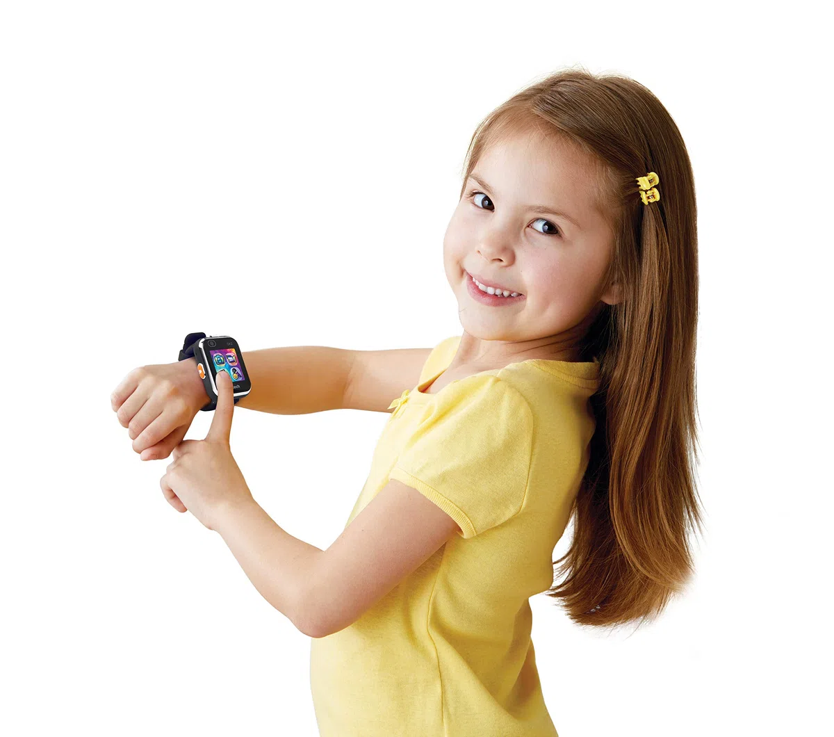 VTech KidiZoom Smart Watch DX2 schwarz – Kinderuhr mit Touchscreen, Zwei Kameras für Selfies und vielem mehr – Für Kinder von 5-12 Jahren