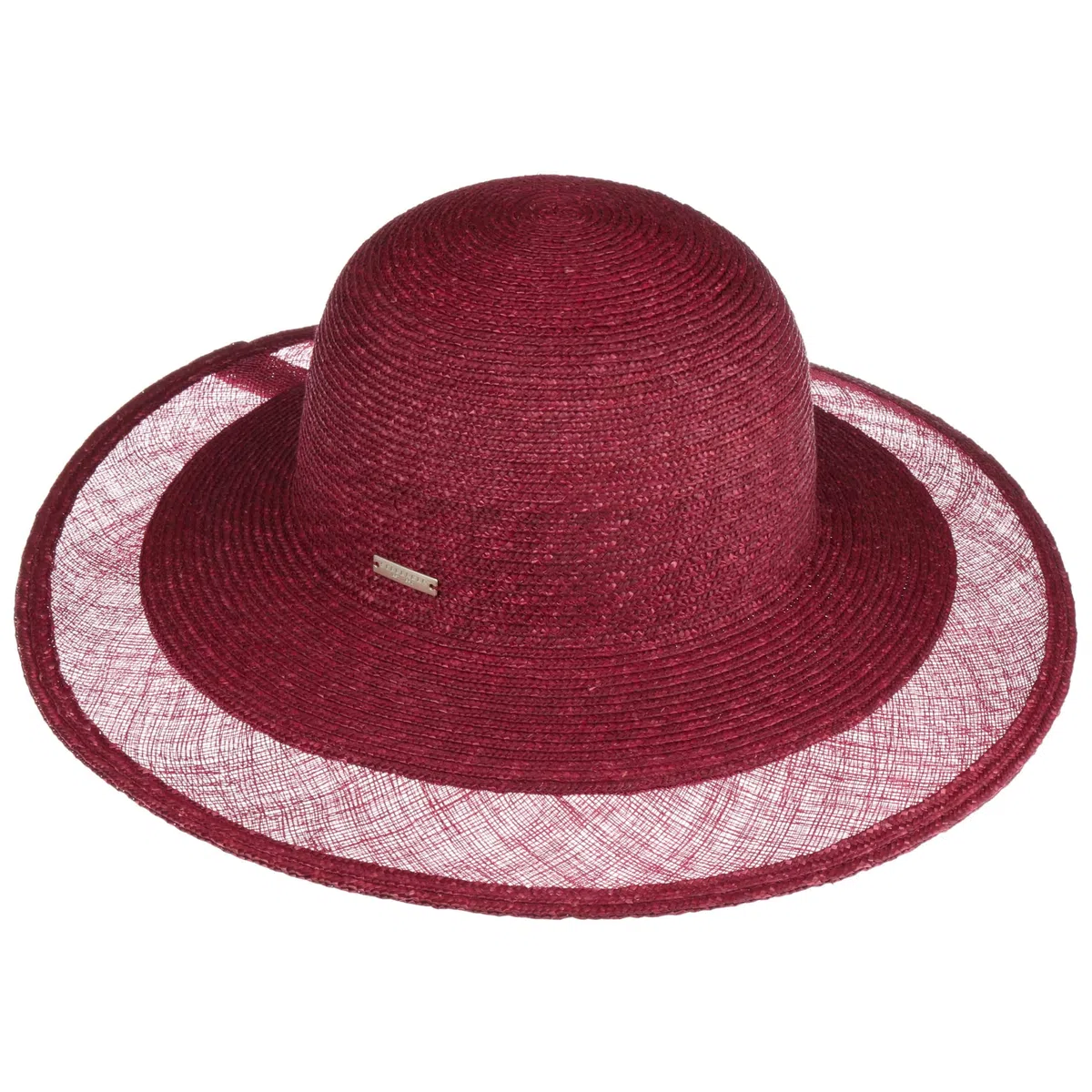 Seeberger Sinamay Edge Schlapphut Sonnenhut Sommerhut Damenhut Gartenhut Strohhut Damen - Frühling-Sommer Sommer