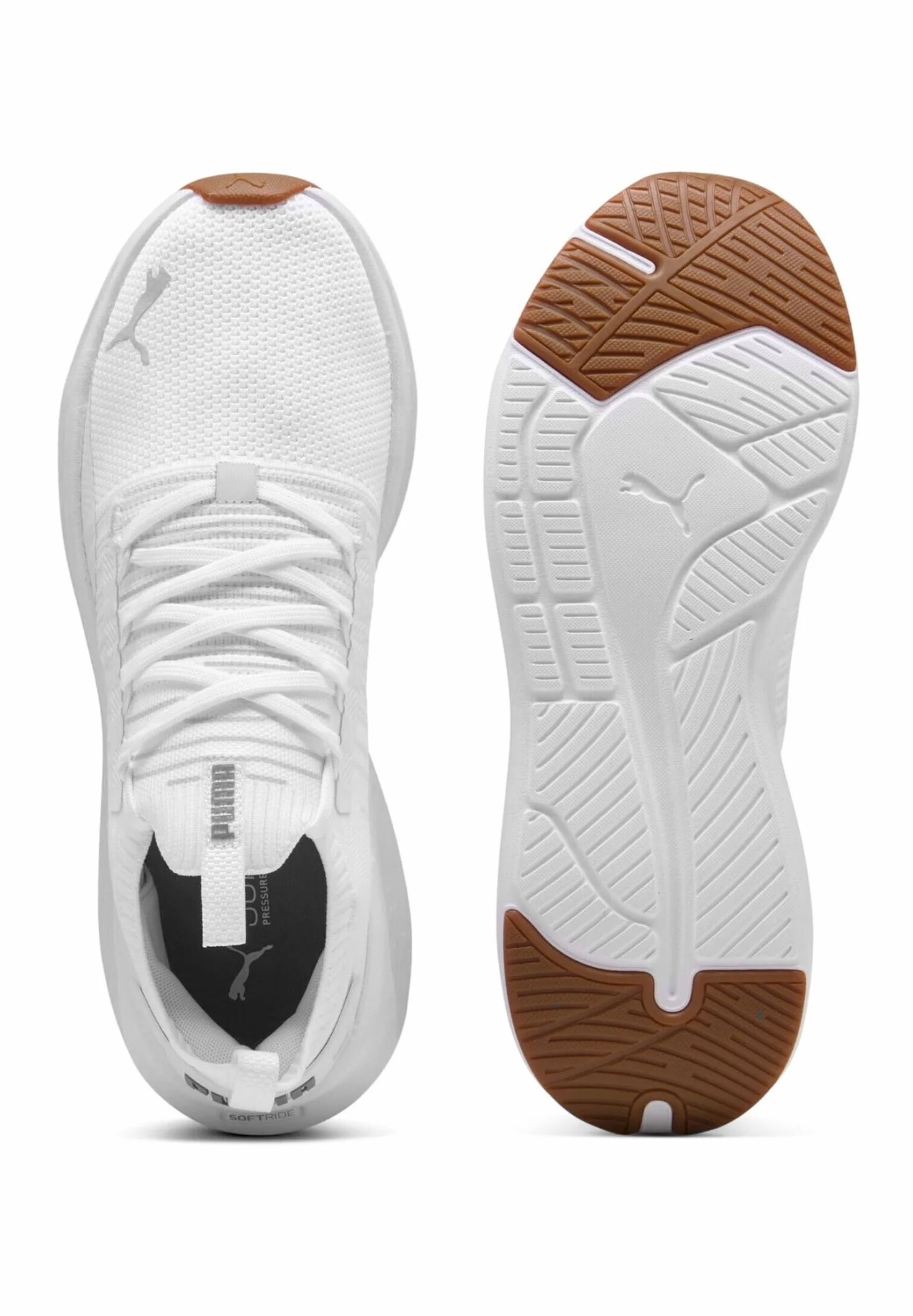 Puma Damen Softride Symmetry Fuzion WNS 310460 White-Silver Sneaker