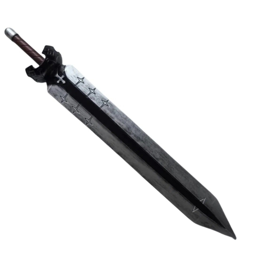 damdos Halloween Prop 40" Black-Asta Sword Clover Cosplay Props,The Black Swords Clover Cosplay Weapon Birthdays Gifts