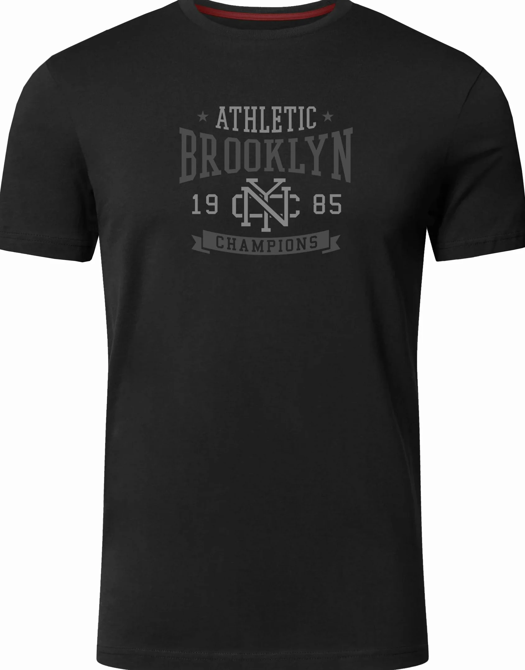 FULL TIME SPORTS Herren Baumwolle T-Shirt 4er Set Pack PRINT-001