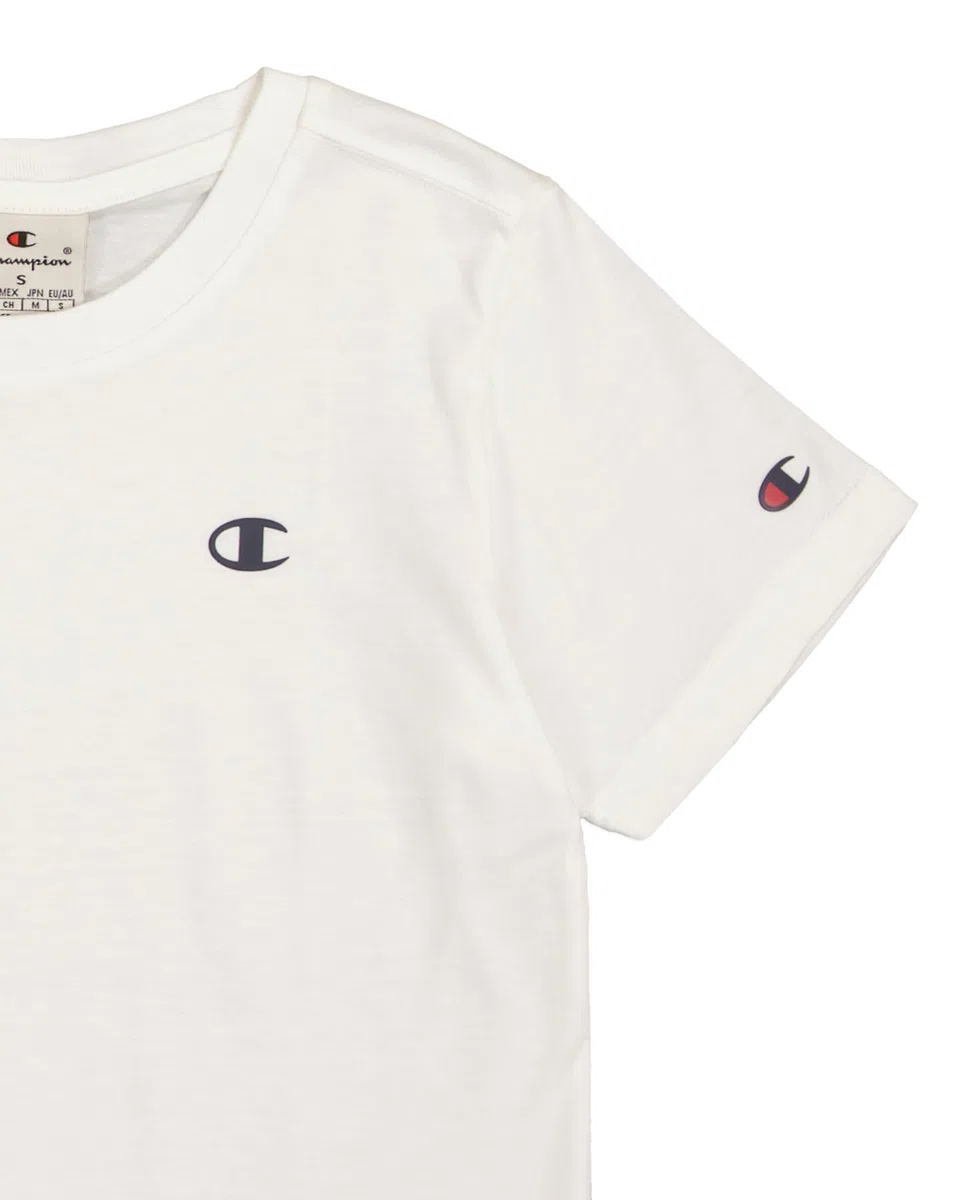 Champion Jungen Legacy Champion Basics B - S-s Crewneck T-Shirt (1er Pack)