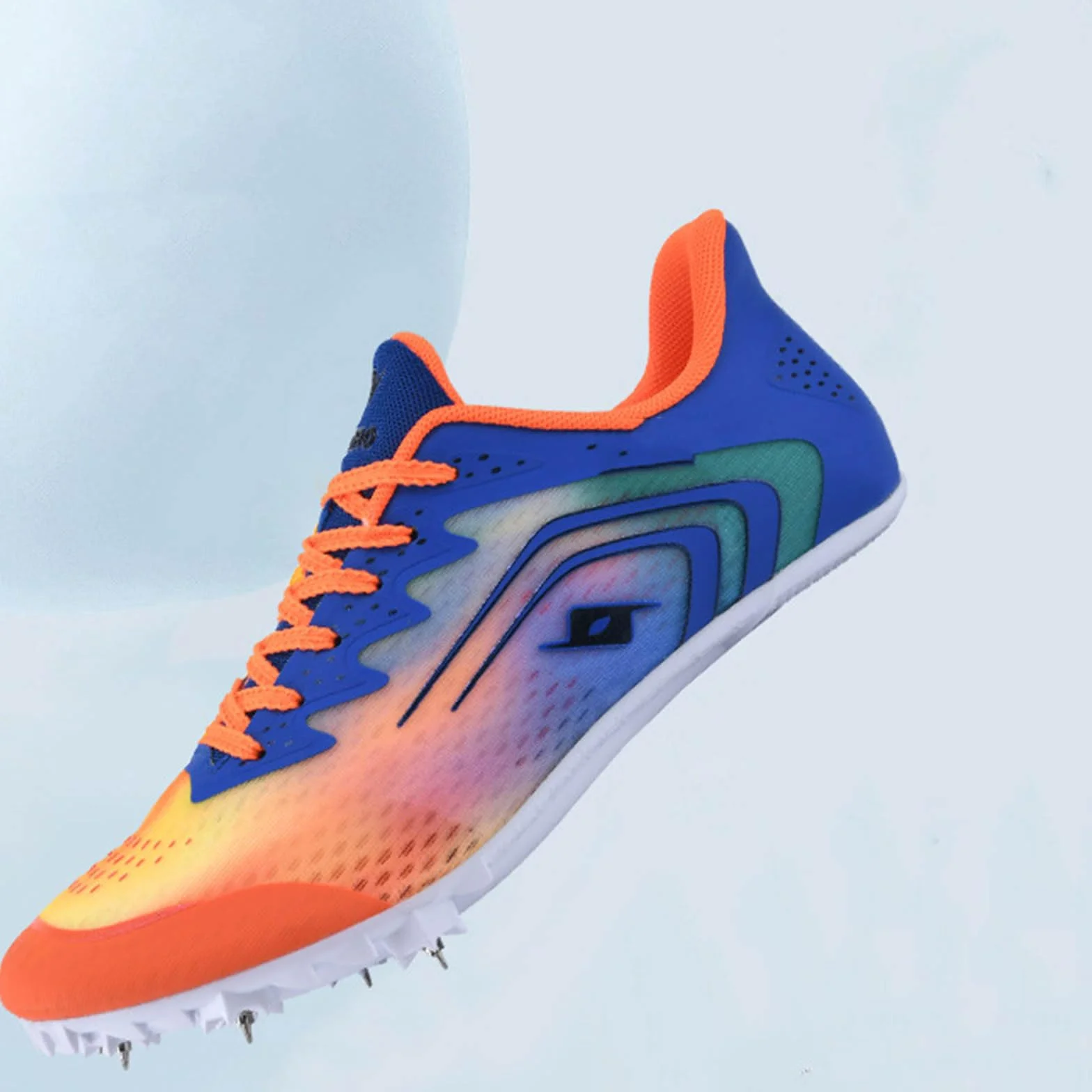 Generisch Kinder Sportschuhe Jungen Mädchen Spikes Laufschuhe mit Stollen für Leichtathletik Wettkampf Training Turnschuhe mit Rutschfester Sohle Leicht Dämpfung Sportschuhe