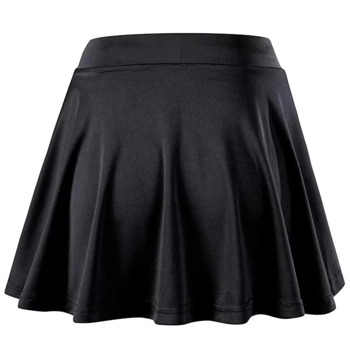 Mädchen Einfarbig Tennisrock Hosenrock Sportliche Rock Golfrock Sportrock Laufenrock mit Innenhose Kurz Sommerrock