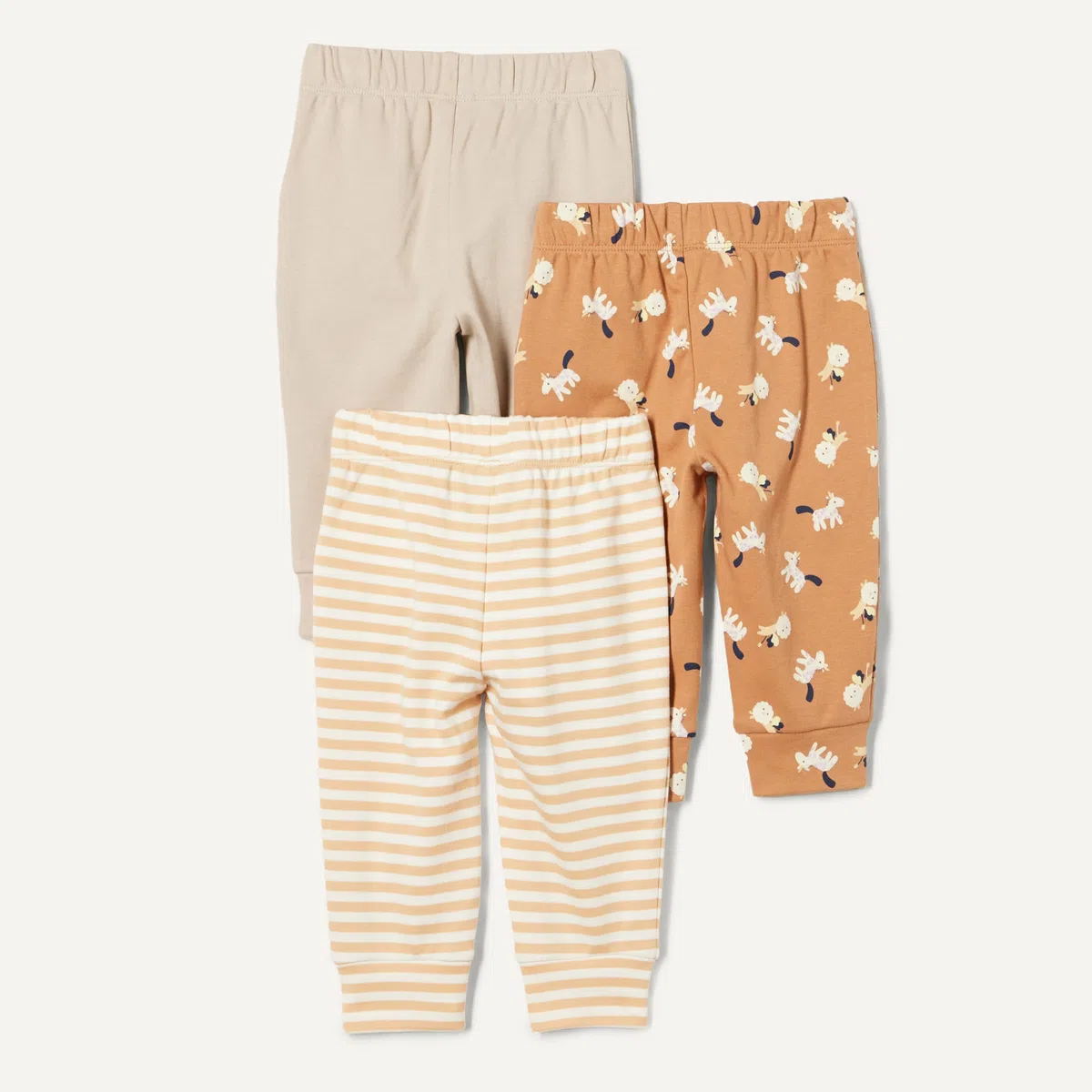 Amazon Essentials Unisex Baby und Kinder Baumwollhosen Zum Schlüpfen, Multi-Packs