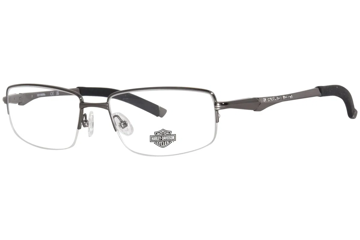HARLEY DAVIDSON Brillengestell HD 365 Metallgrau glänzend 53MM