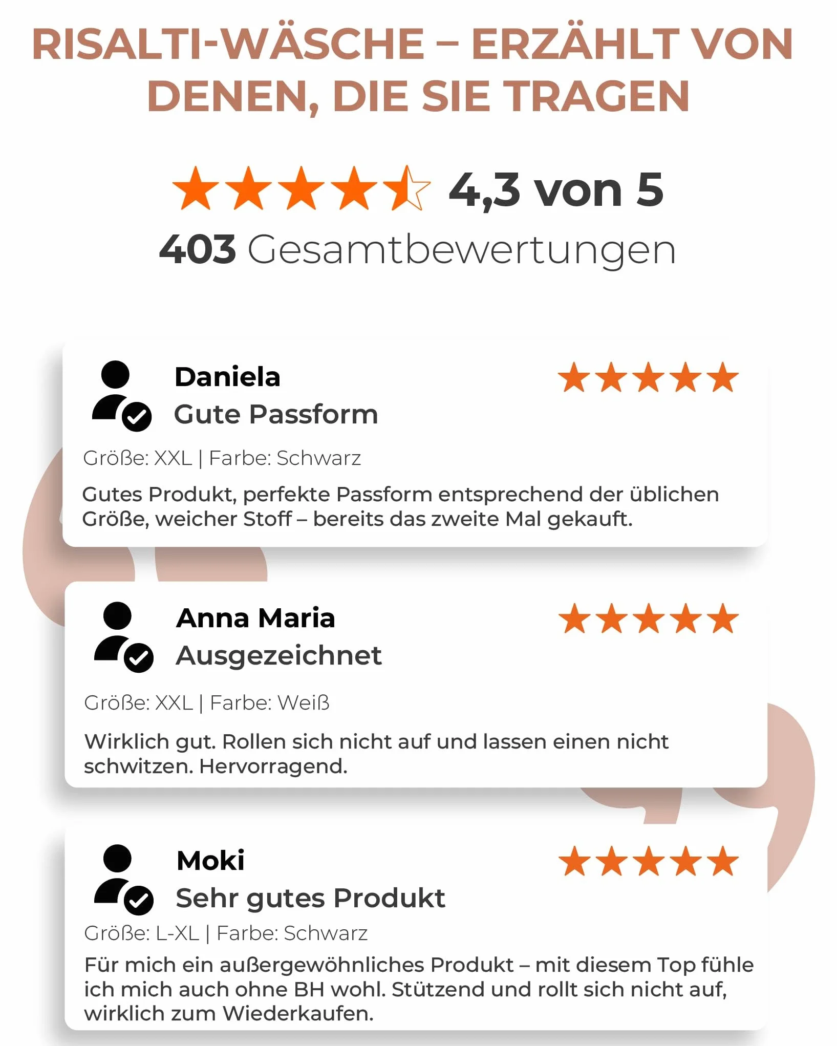 Risalti Shapewear Tanktop mit Breitträgern - Damen Top & BH ohne Bügel integriert, Bauchanschwemmung Tank Top - Made in Italy