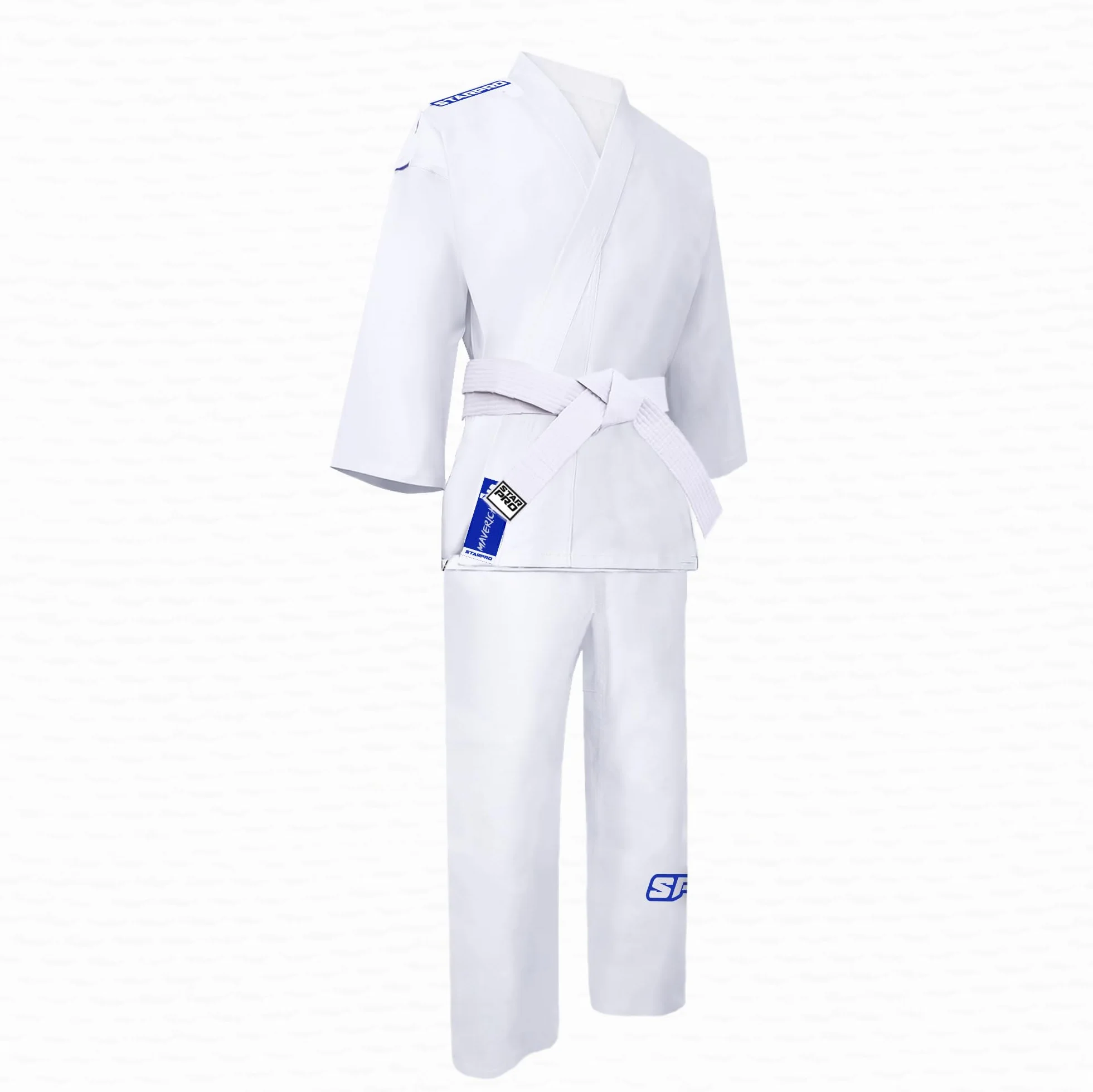 Starpro Karateanzug Weiß – Hochwertiger Kinder Karate Gi mit Gürtel, Leicht & Atmungsaktiv – Ideal für Anfänger & Fortgeschrittene Training