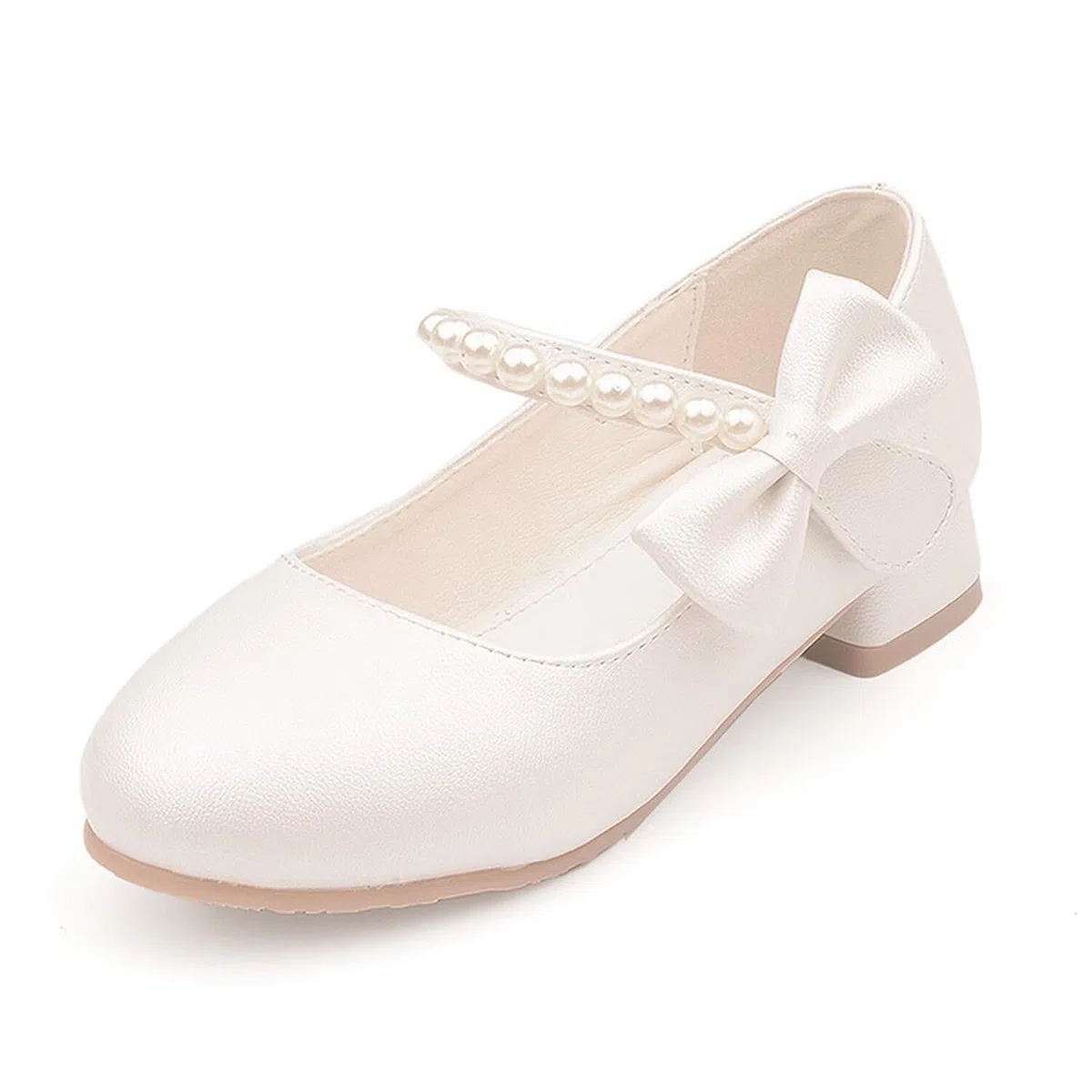 Mädchen Mary Jane Kleine Lederschuhe Mädchen Prinzessin Schuhe Festliche Tanzschuhe Modisch und Bequem