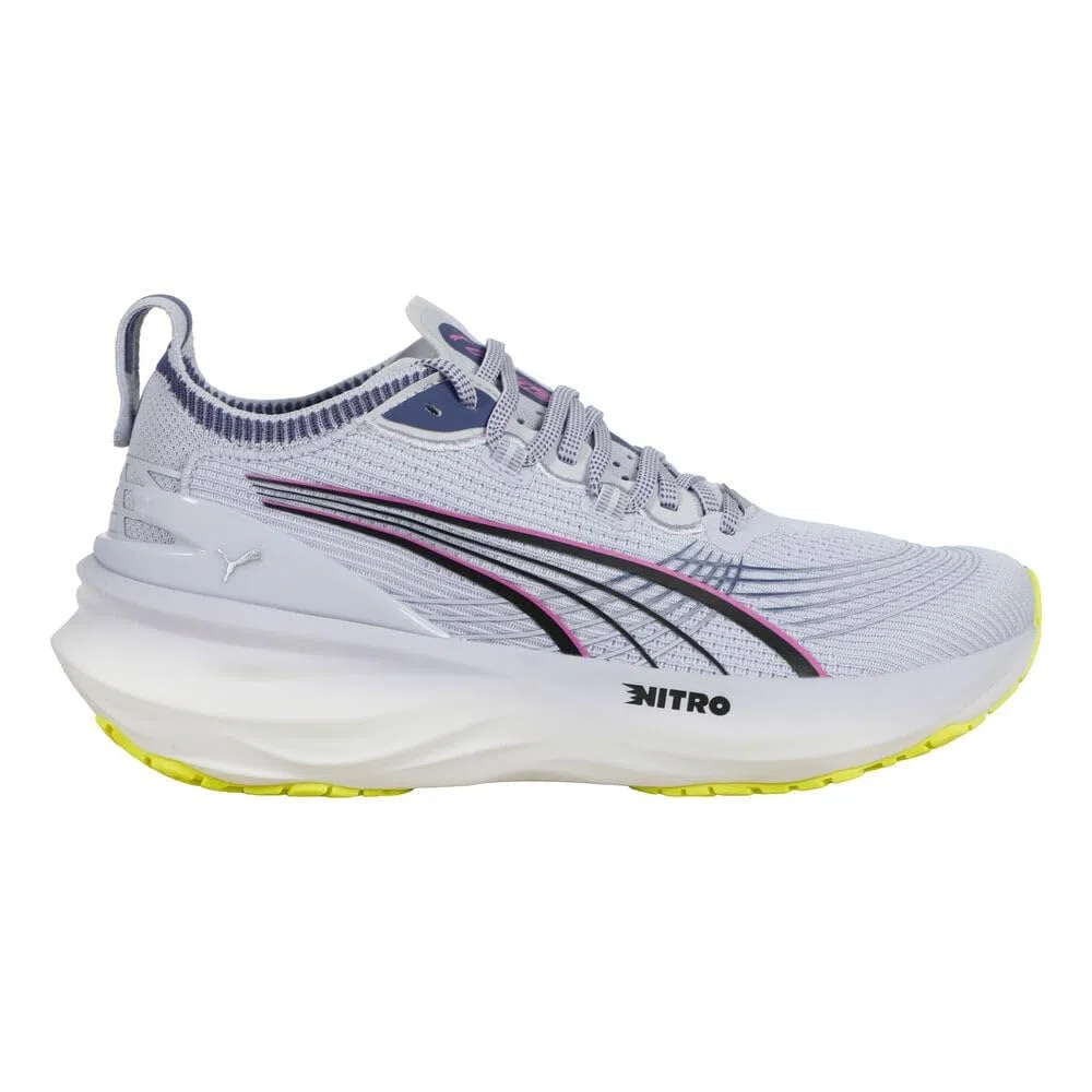 Puma Damen Foreverrun Nitro 2 Laufschuhe Stabilitätsschuh Cool Weather-Yellow Alert - Blau 41