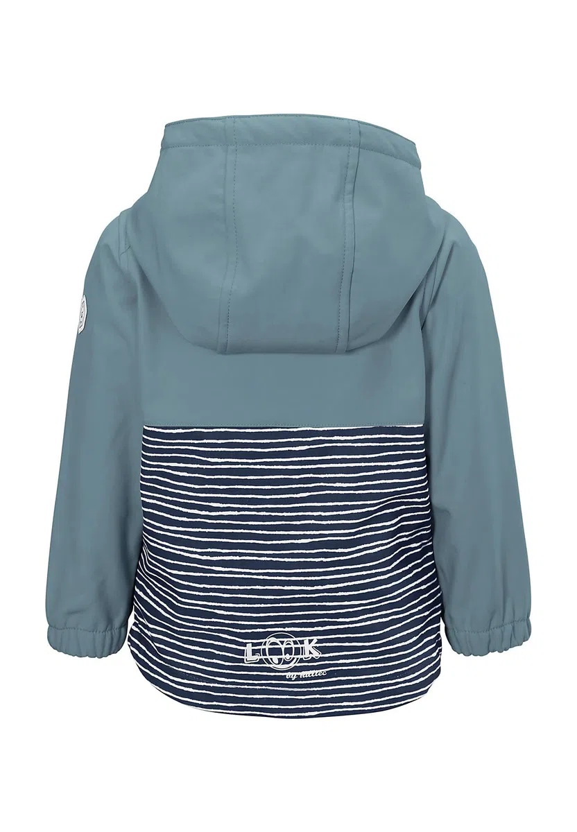 Killtec Kinder Softshelljacke Softshell Jacke mit Kapuze Mini Softshelljacke wasserabweisend