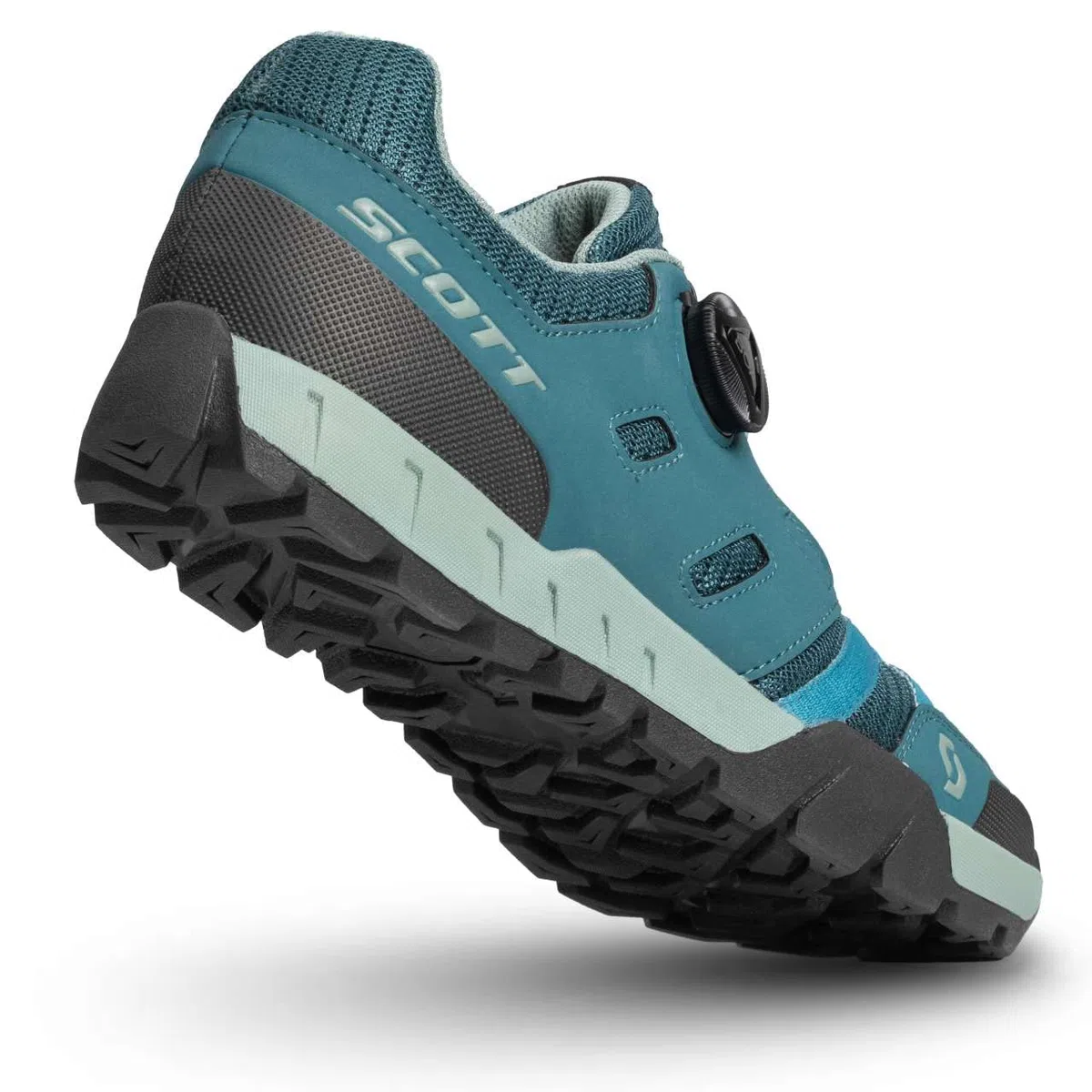 Scott Sport Crus-r Flat Boa Damen MTB Trekking Fahrrad Schuhe Petrol grün 2026