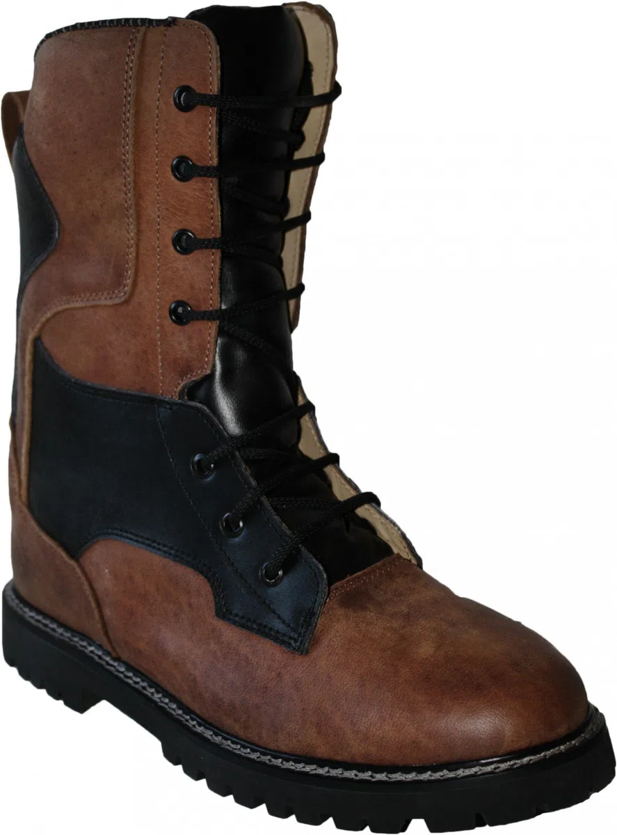 German Wear Freizeit Wanderstiefel Jagdstiefel Stiefel aus Nubuckleder Braun