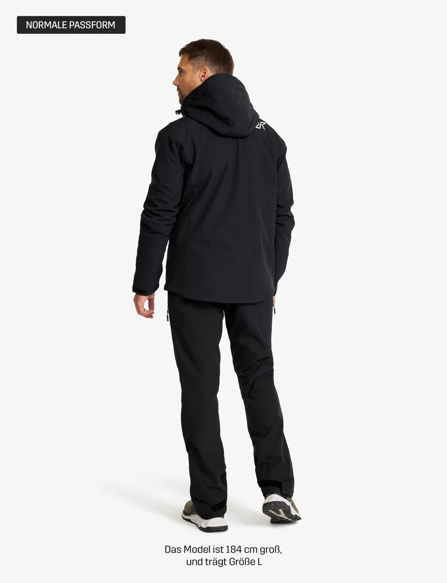 RevolutionRace Hiball Softshell Jacket für Herren, Outdoor Jacke für Wandern