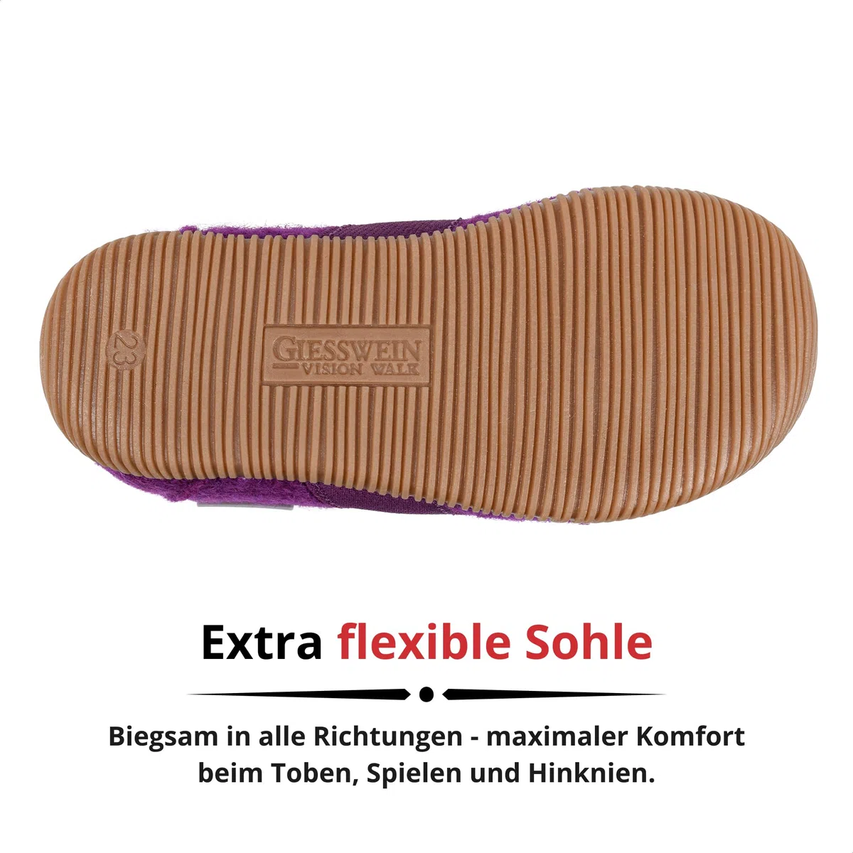 Giesswein Unisex Kinder WeidachFlache Hausschuhe