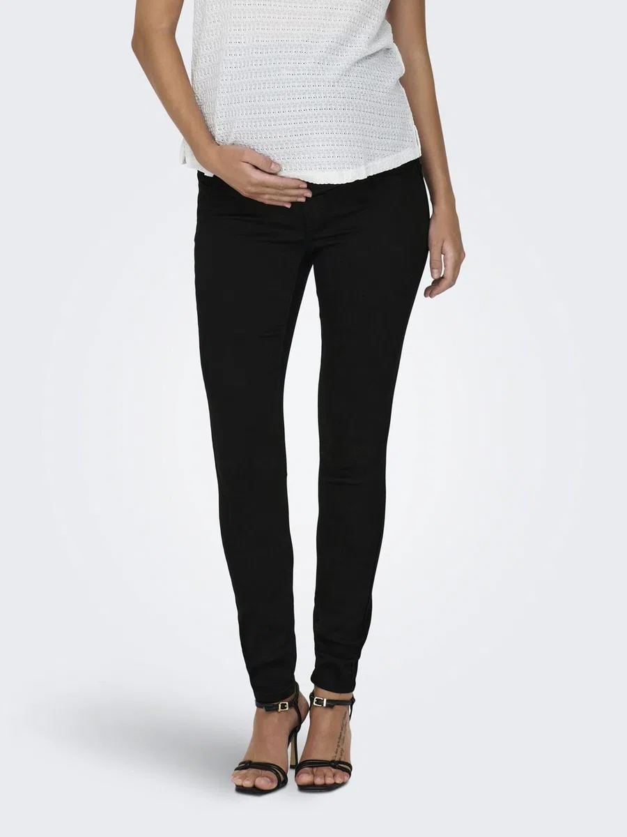 ONLY Female Skinny Jeans OLMRAIN Life REG Skinny Jegging Black DN