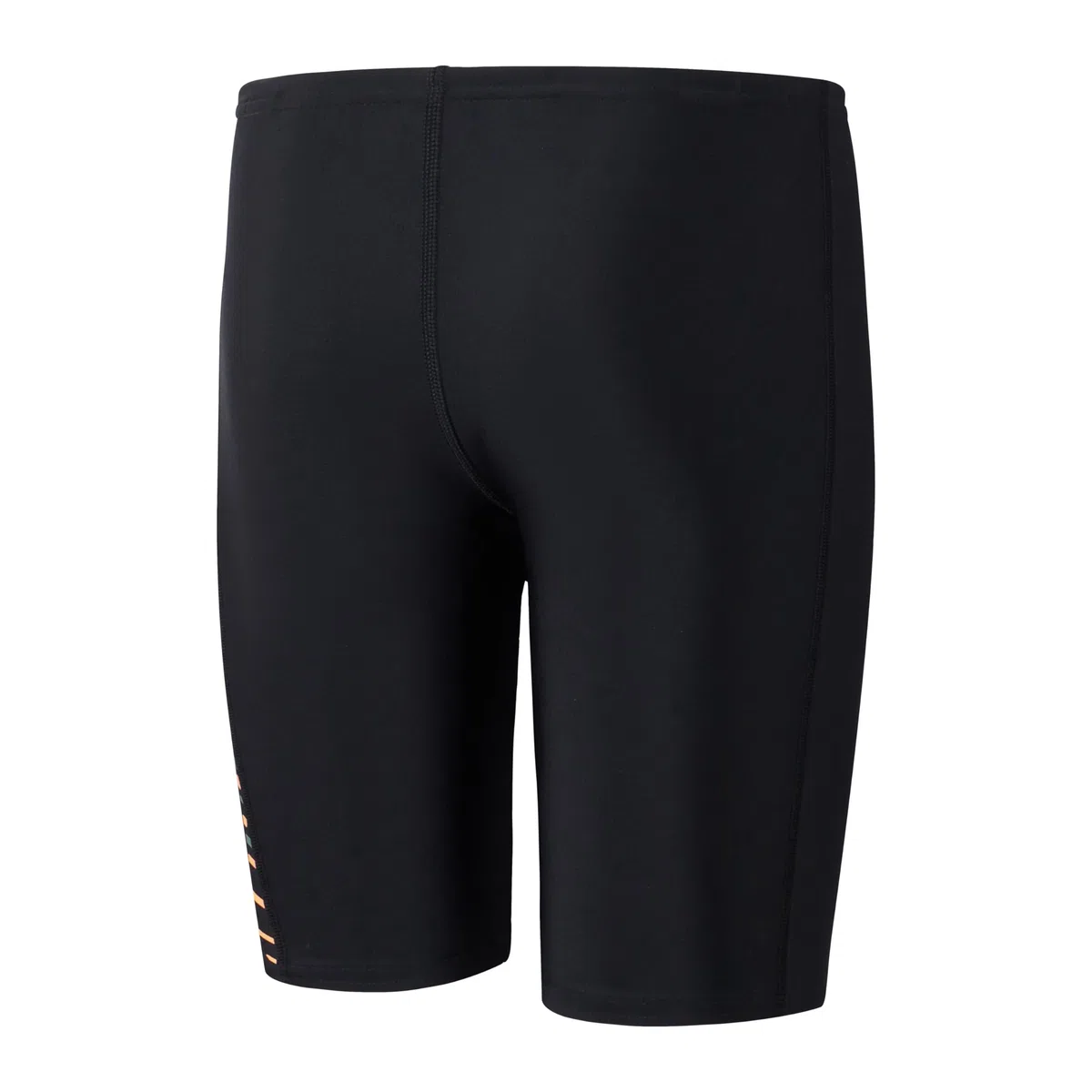 Speedo Plastisol Placement Jammer Badehose für Jungen, Schwarz / Grün