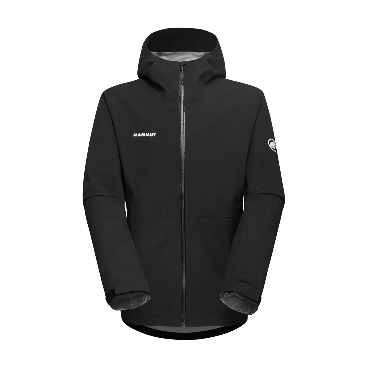 Mammut Linard Guide HS Hooded Jacket Men Herren Hardshell Wanderjacke Black/deep Teal blau